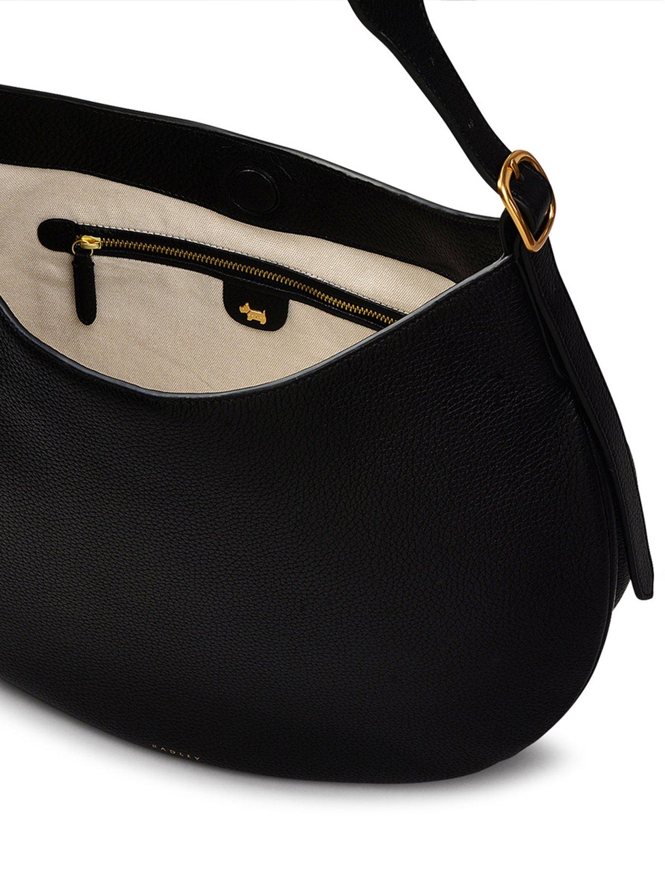  image of radley-kensington-place-large-open-top-shoulder-bag-black