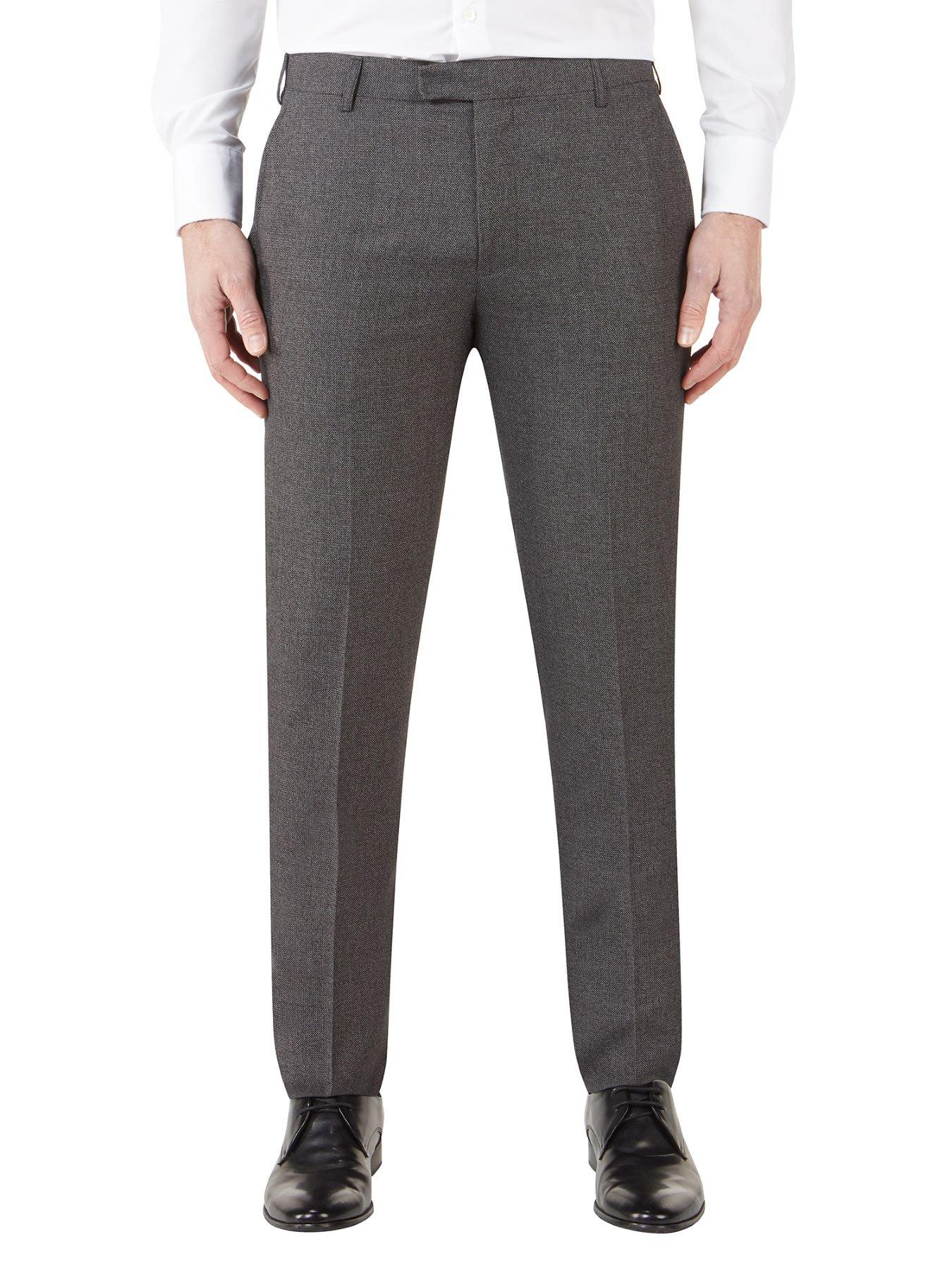 Image 1 of 4 of Skopes Harcourt Tapered Fit Suit Trousers - Grey