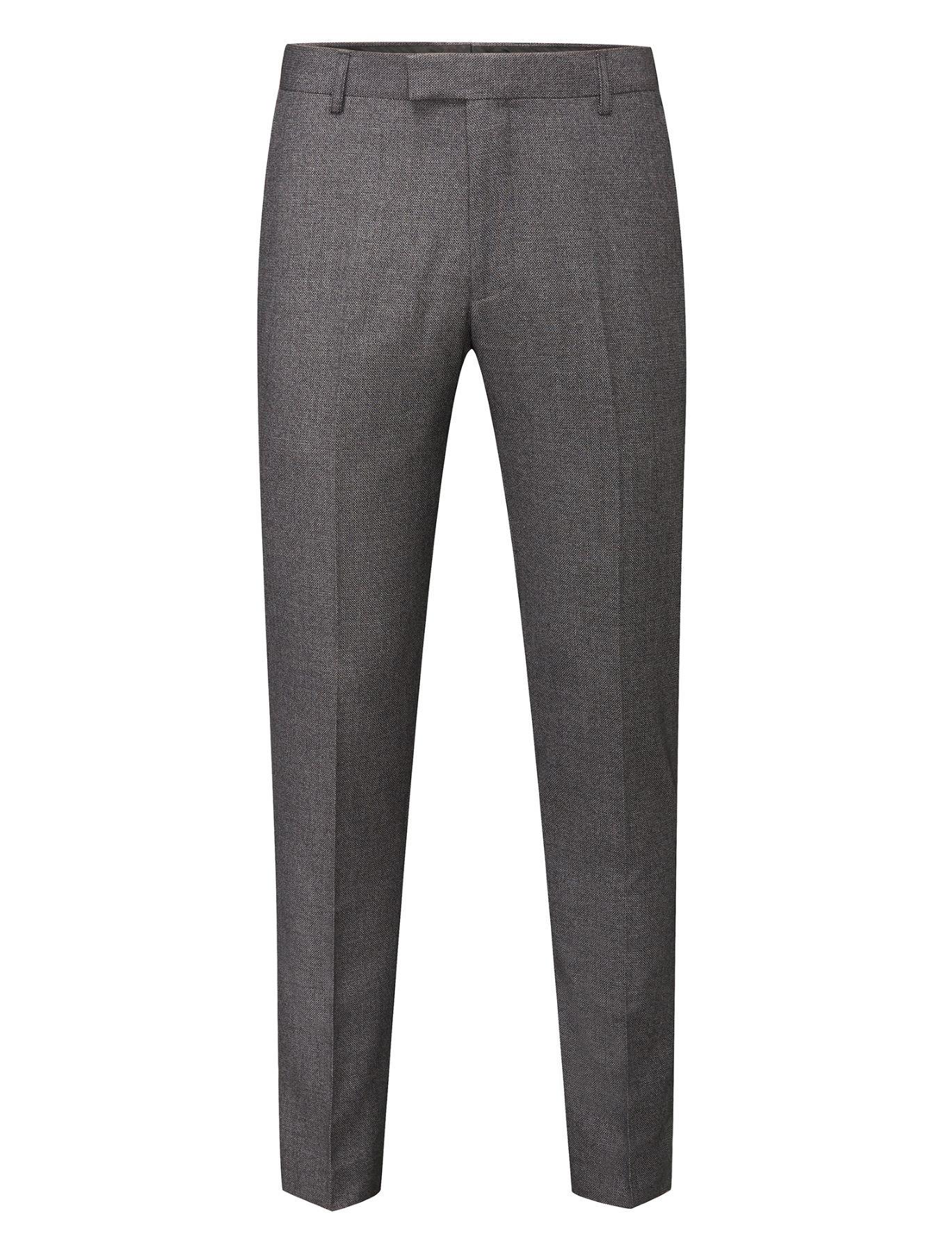 Image 4 of 4 of Skopes Harcourt Tapered Fit Suit Trousers - Grey
