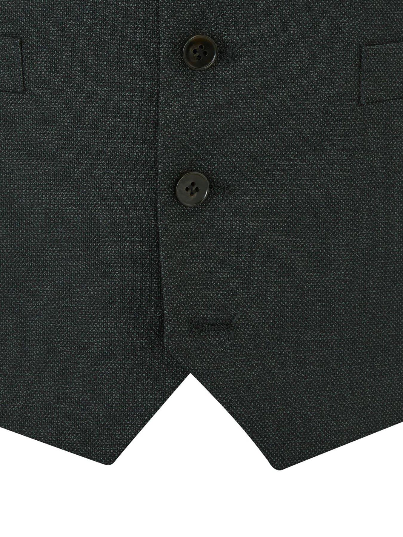 Image 3 of 4 of Skopes Harcourt SB Waistcoat Tweed Effect - Green