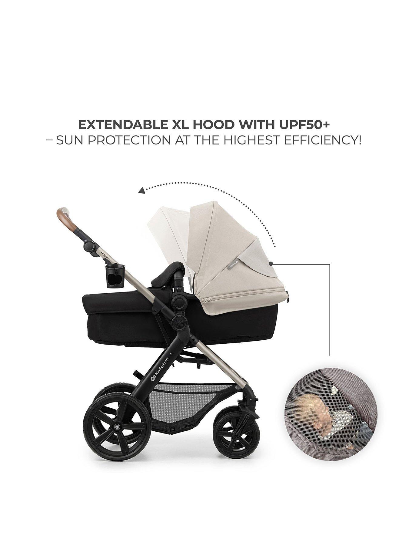  image of kinderkraft-moov-2-travel-system-light-grey