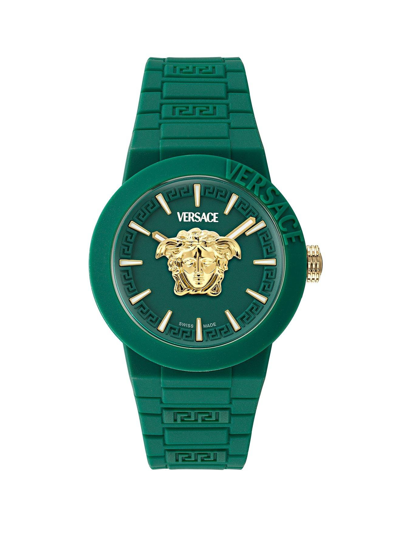  image of versace-v-pop-watch-green