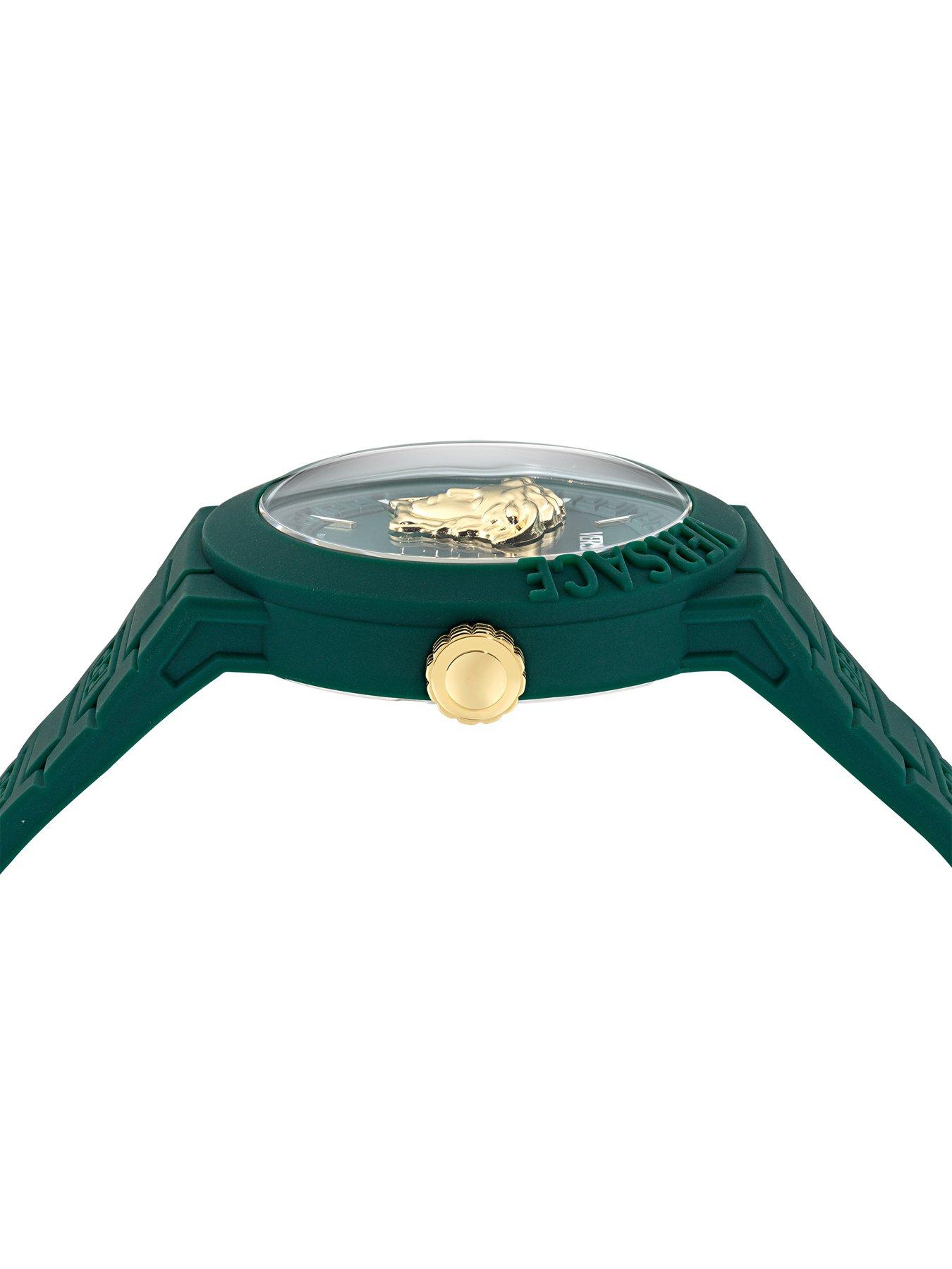  image of versace-v-pop-watch-green