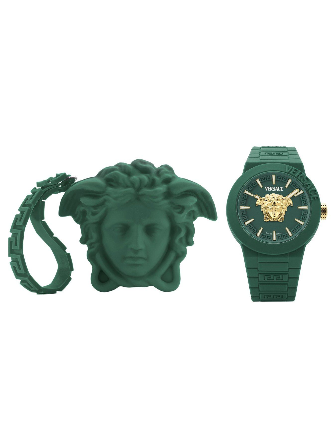 image of versace-v-pop-watch-green