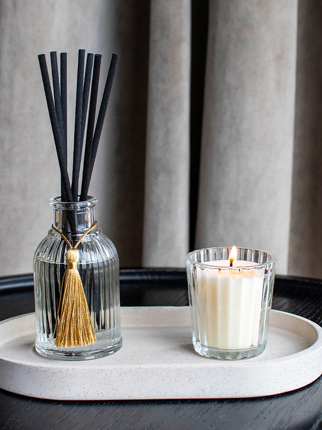  image of made-by-zen-riad-gift-set-50ml-reed-diffuser-amp-70g-candle-agar-oud