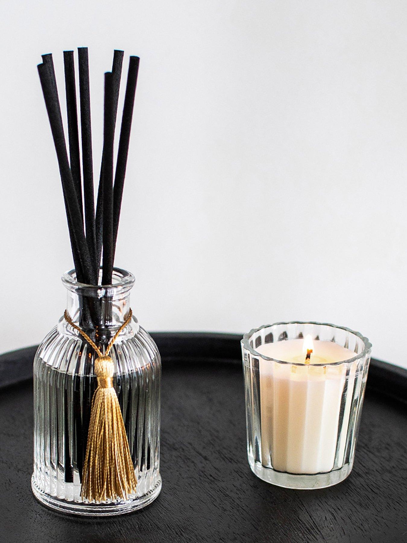  image of made-by-zen-riad-gift-set-50ml-reed-diffuser-amp-70g-candle-agar-oud