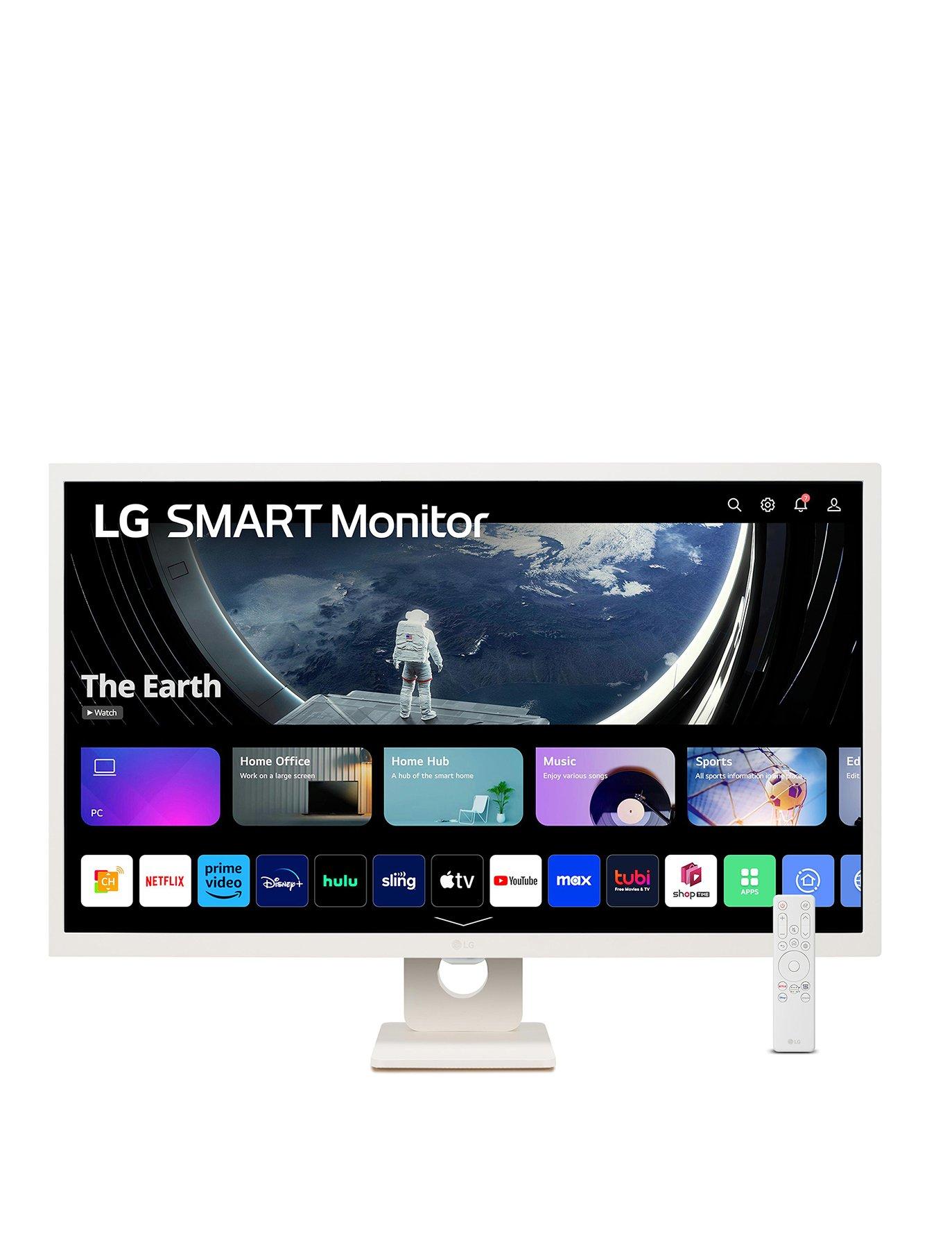 LG 32" Smart webOS 23 Monitor FHD IPS HDMI