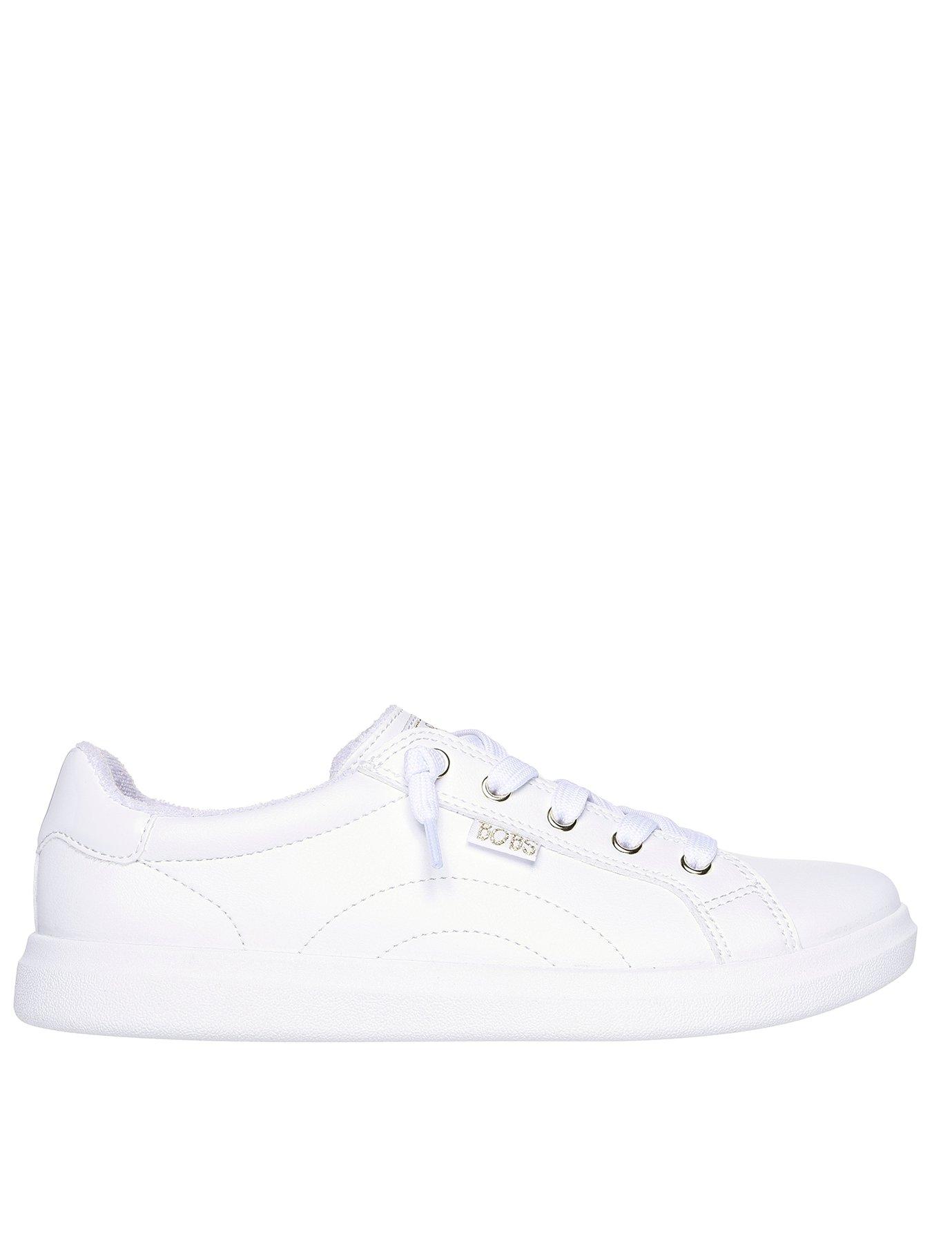 skechers-bobs-dvine-wide-fit-instant-delight-plimsoll-white