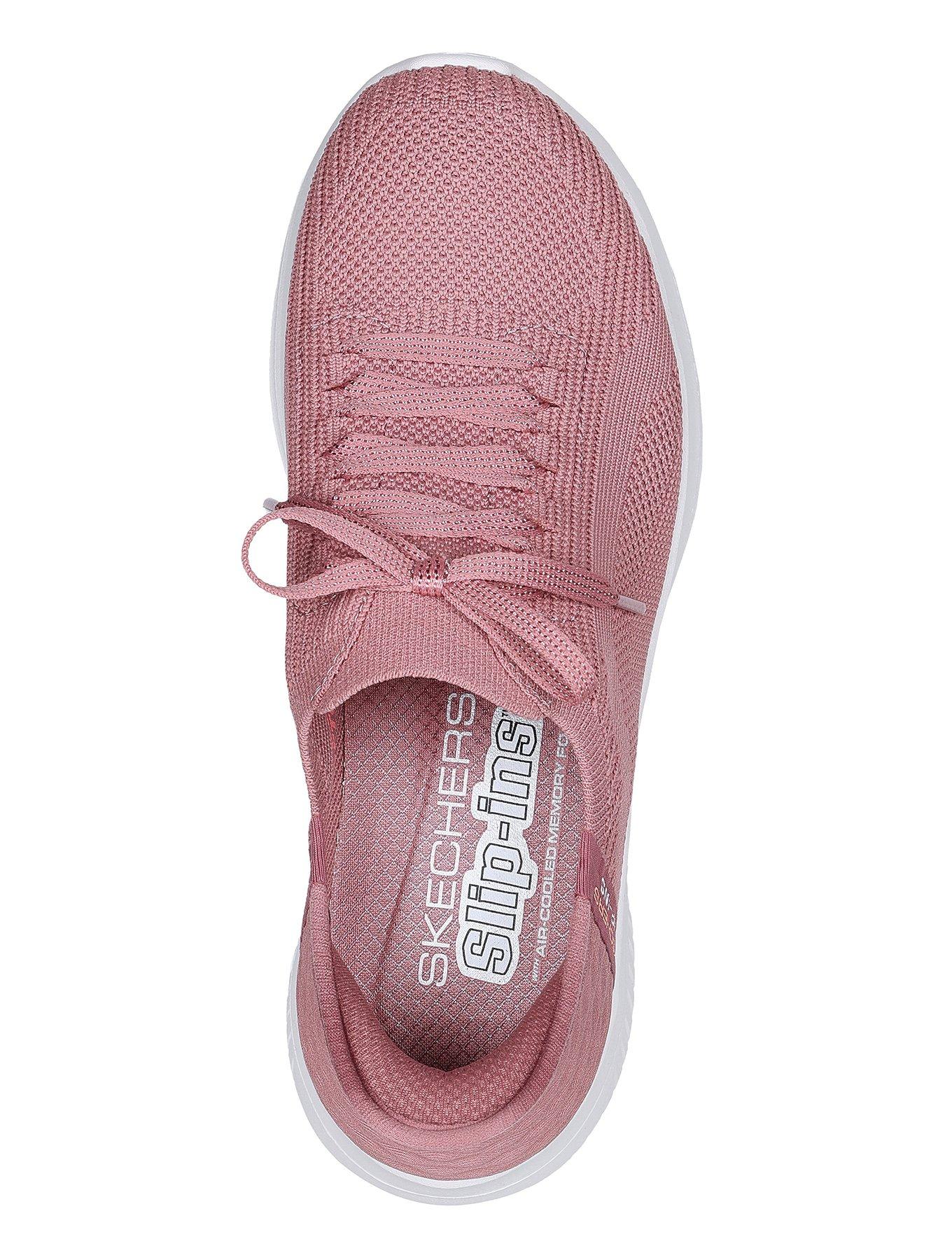 image of skechers-wide-fit-slip-ins-ultra-flex-3-purple