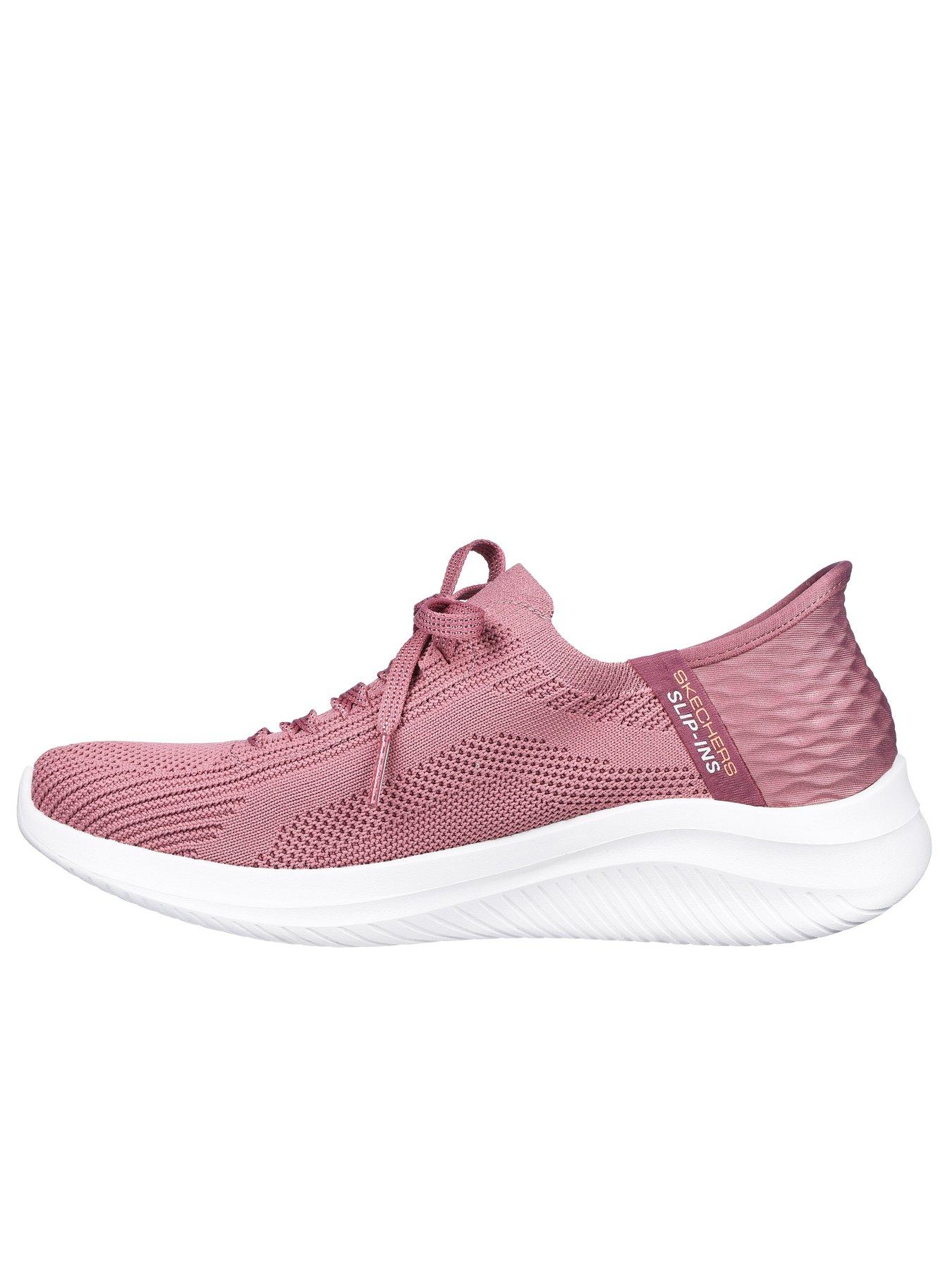  image of skechers-wide-fit-slip-ins-ultra-flex-3-purple
