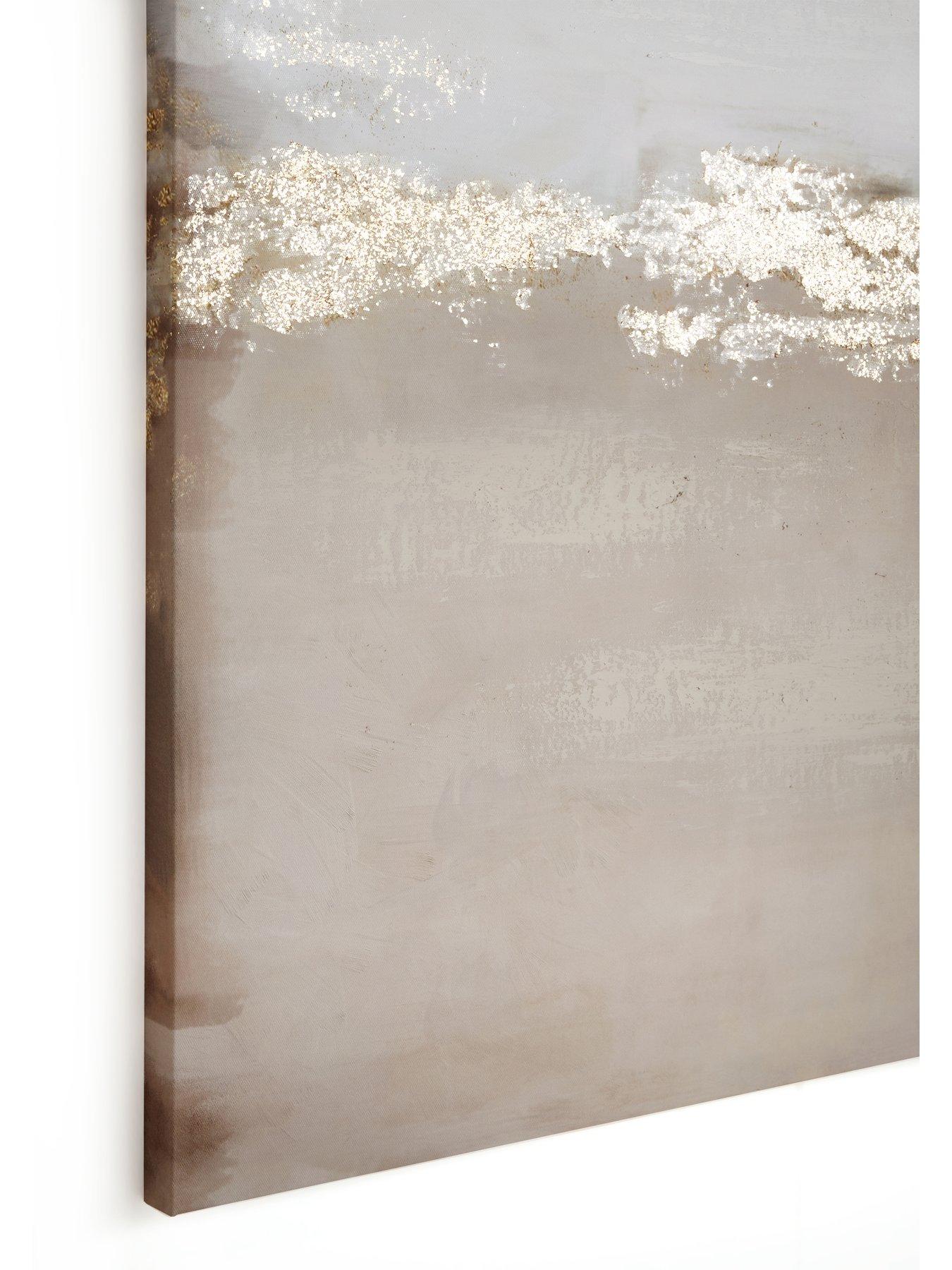  image of very-home-abstract-gold-foil-hand-touched-printed-canvas