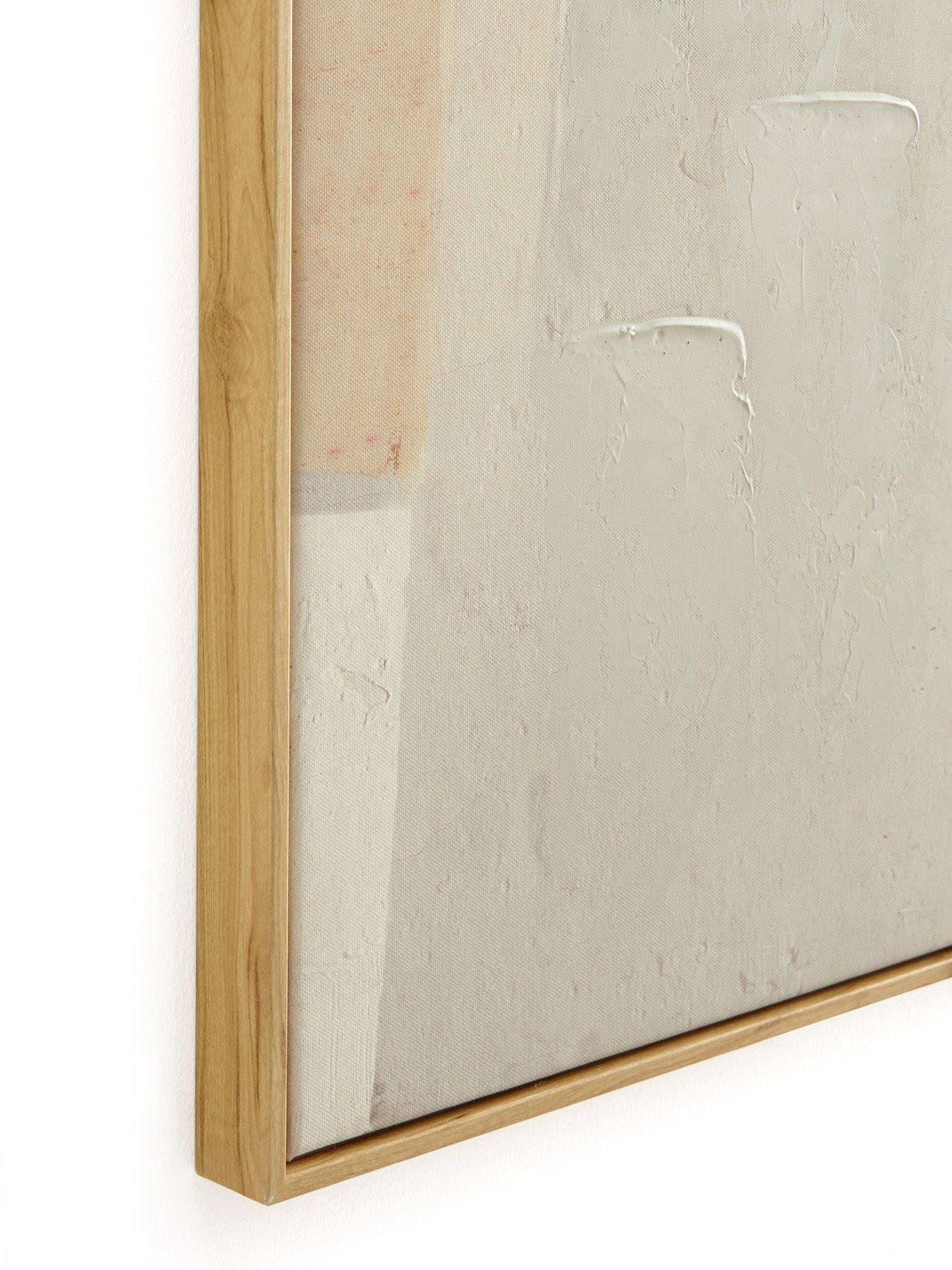 image of very-home-capped-abstract-printed-canvas-print-with-hand-painted-detail