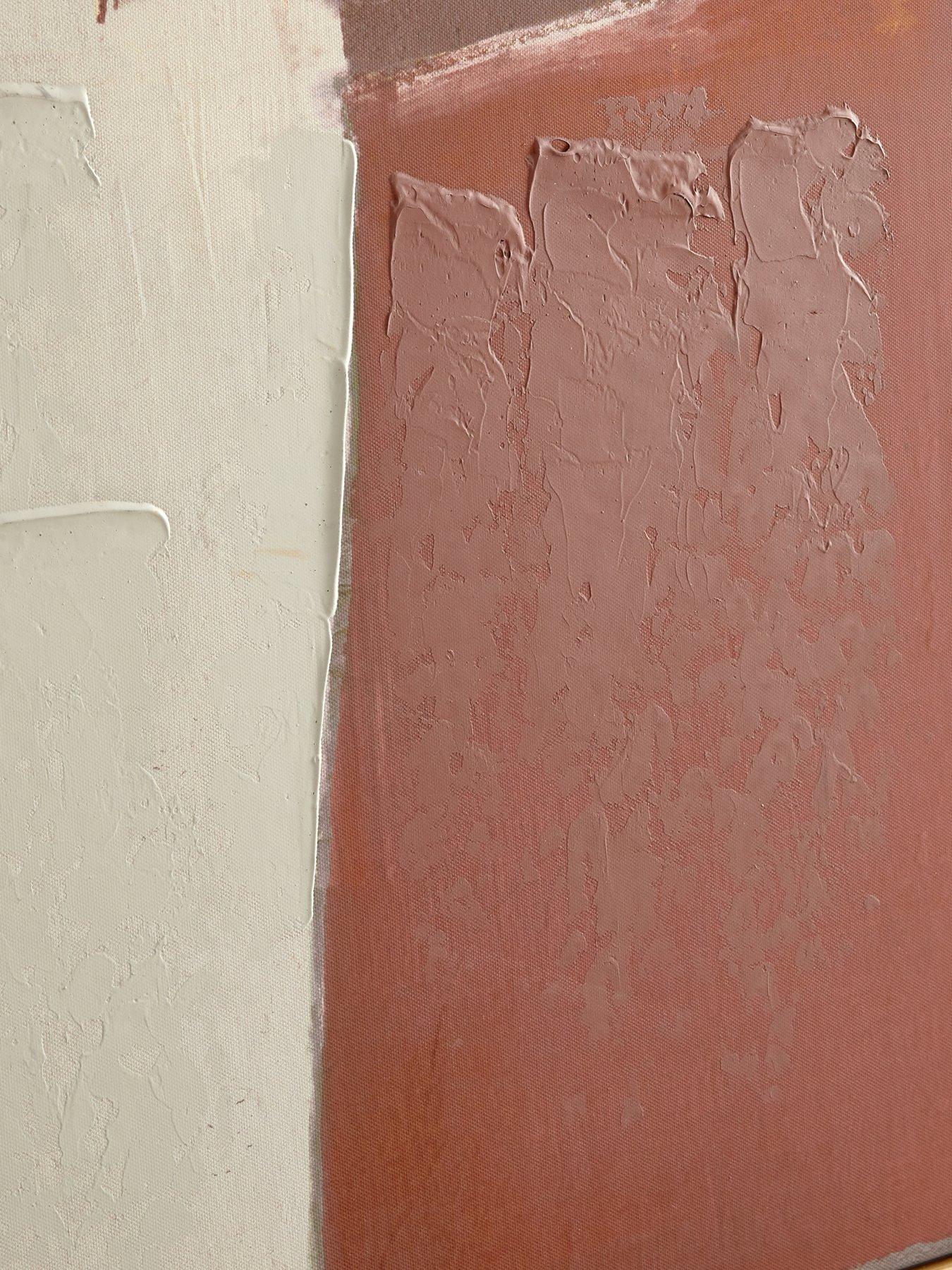  image of very-home-capped-abstract-printed-canvas-print-with-hand-painted-detail