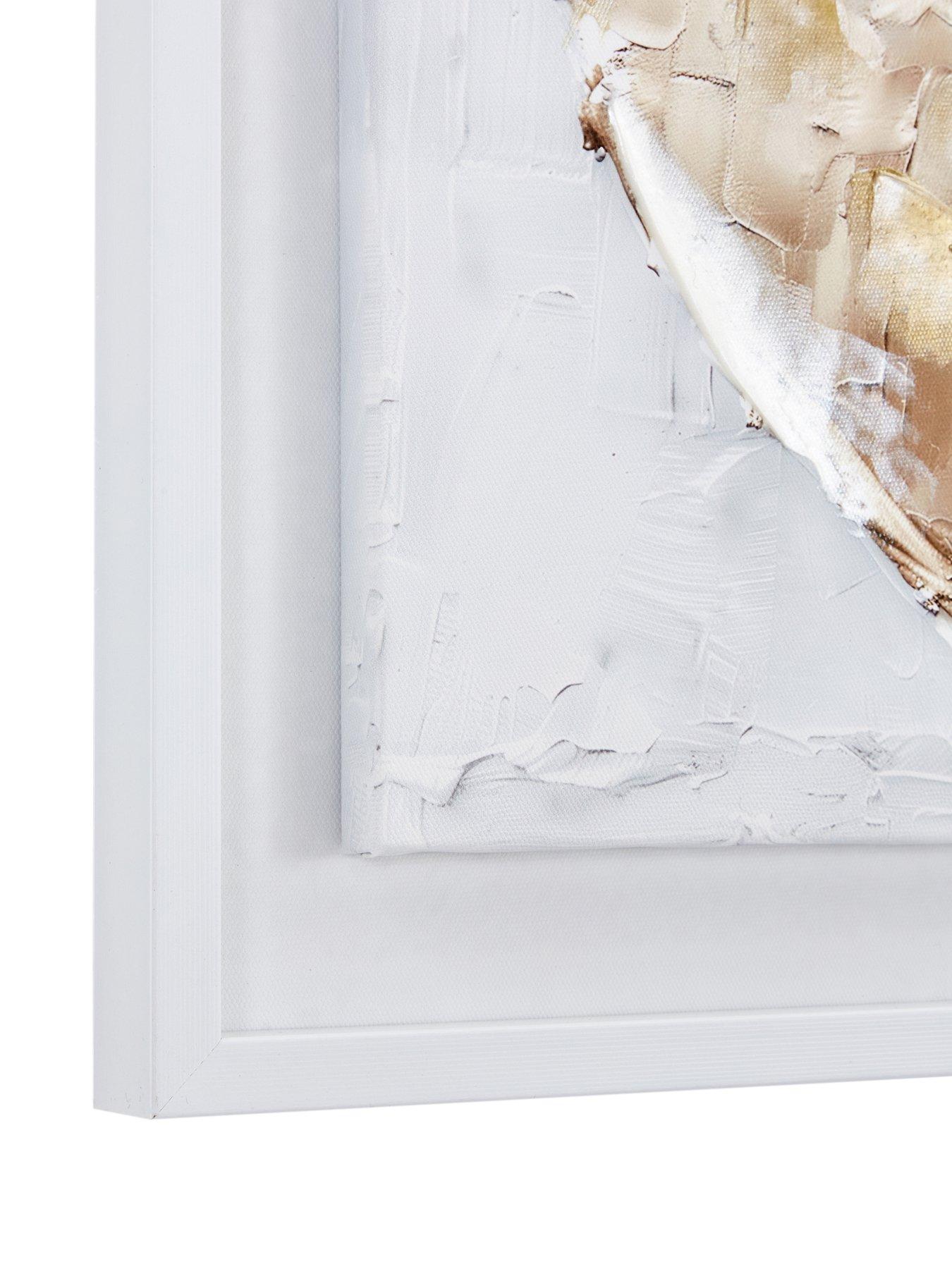  image of very-home-heart-printed-canvas-wall-art