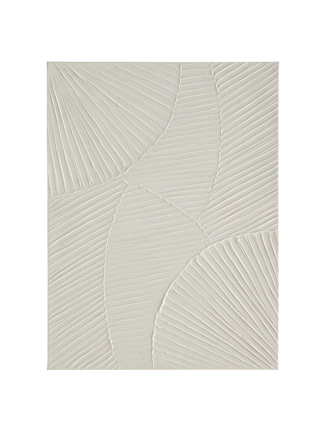  image of michelle-keegan-home-raked-hand-paint-capped-canvas-60x80cm