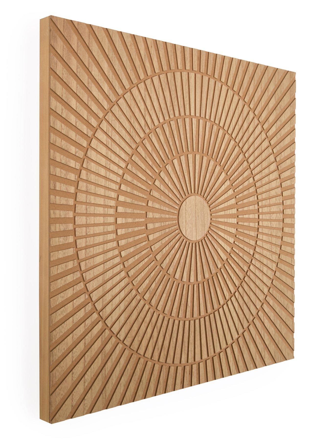  image of very-home-3d-raised-circle-cut-out-wooden-art-60x60cm