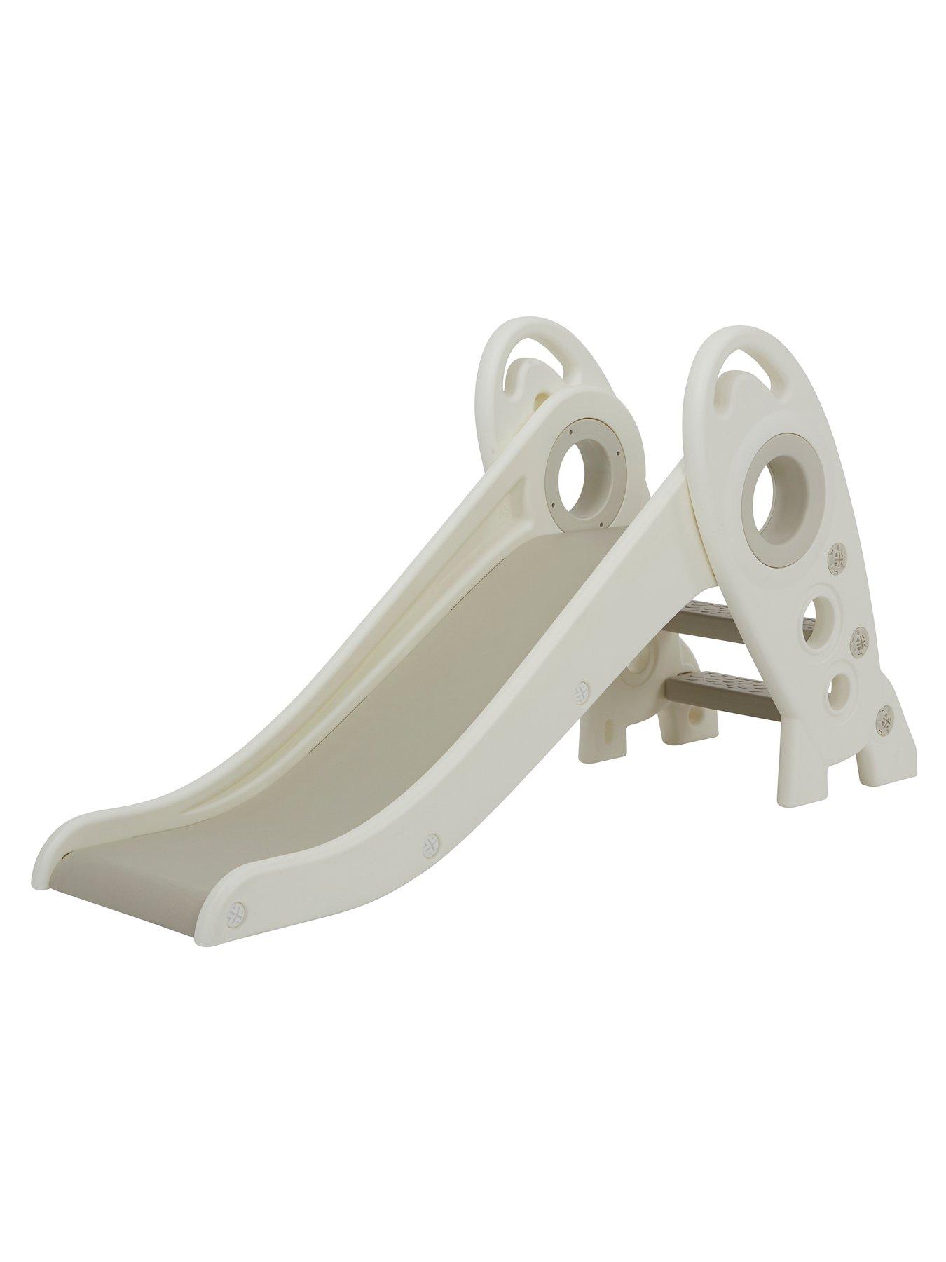  image of liberty-house-folding-kids-rocket-slide-white-and-grey