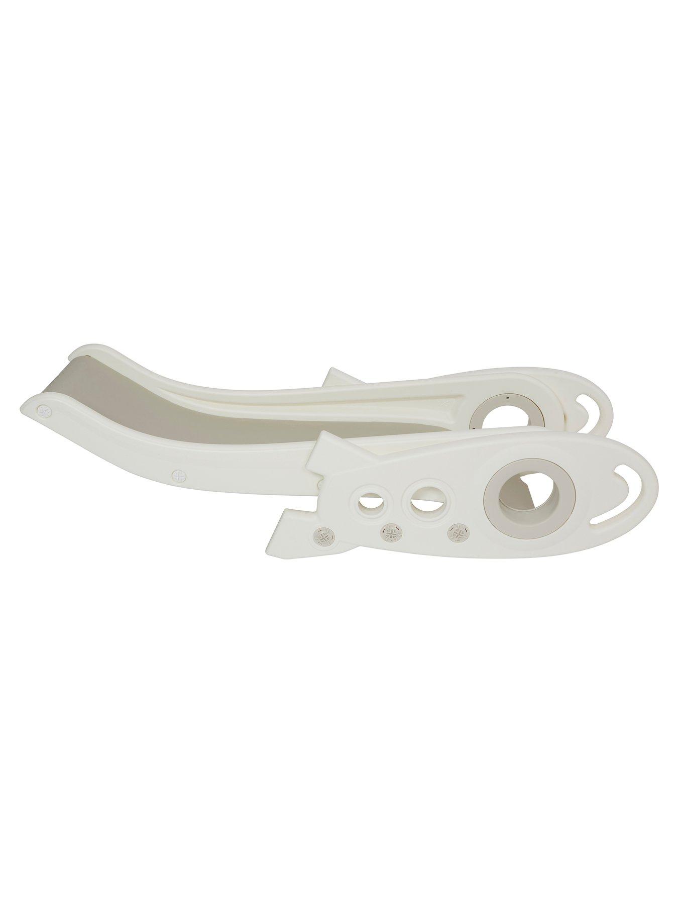  image of liberty-house-folding-kids-rocket-slide-white-and-grey