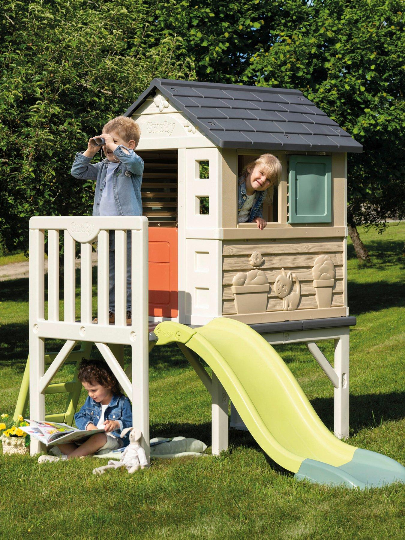smoby-life-house-on-stilts-playhouse-with-slide