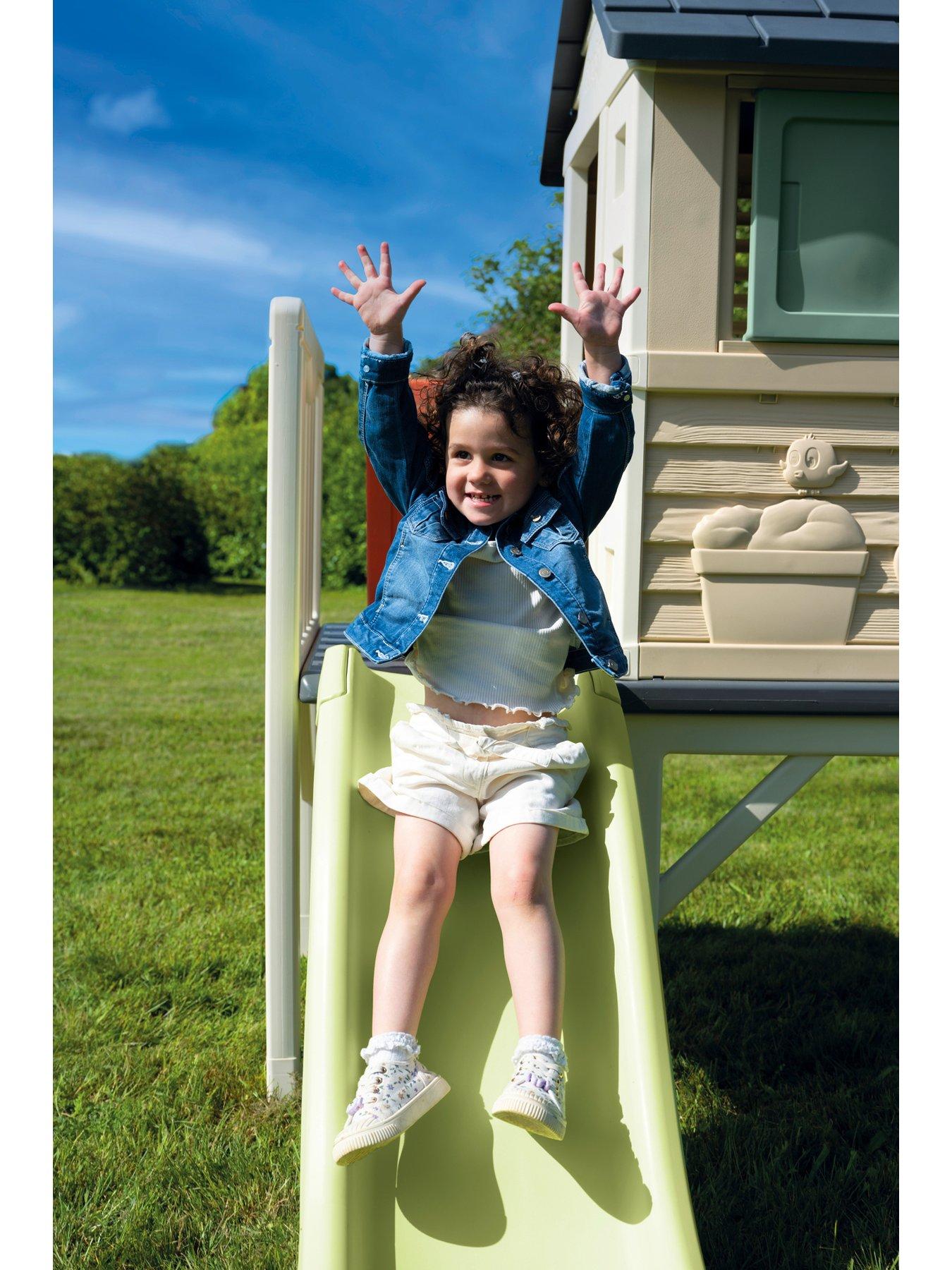Image 4 of 7 of Smoby Life House On Stilts Playhouse with Slide