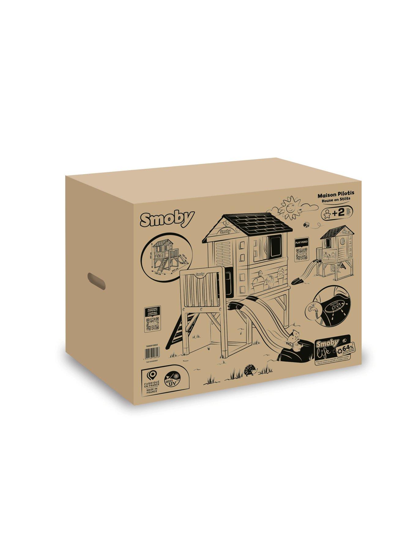 Image 7 of 7 of Smoby Life House On Stilts Playhouse with Slide