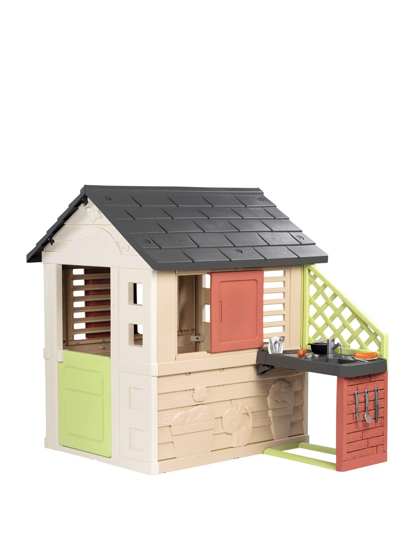 Smoby Life Nature Playhouse + Kitchen