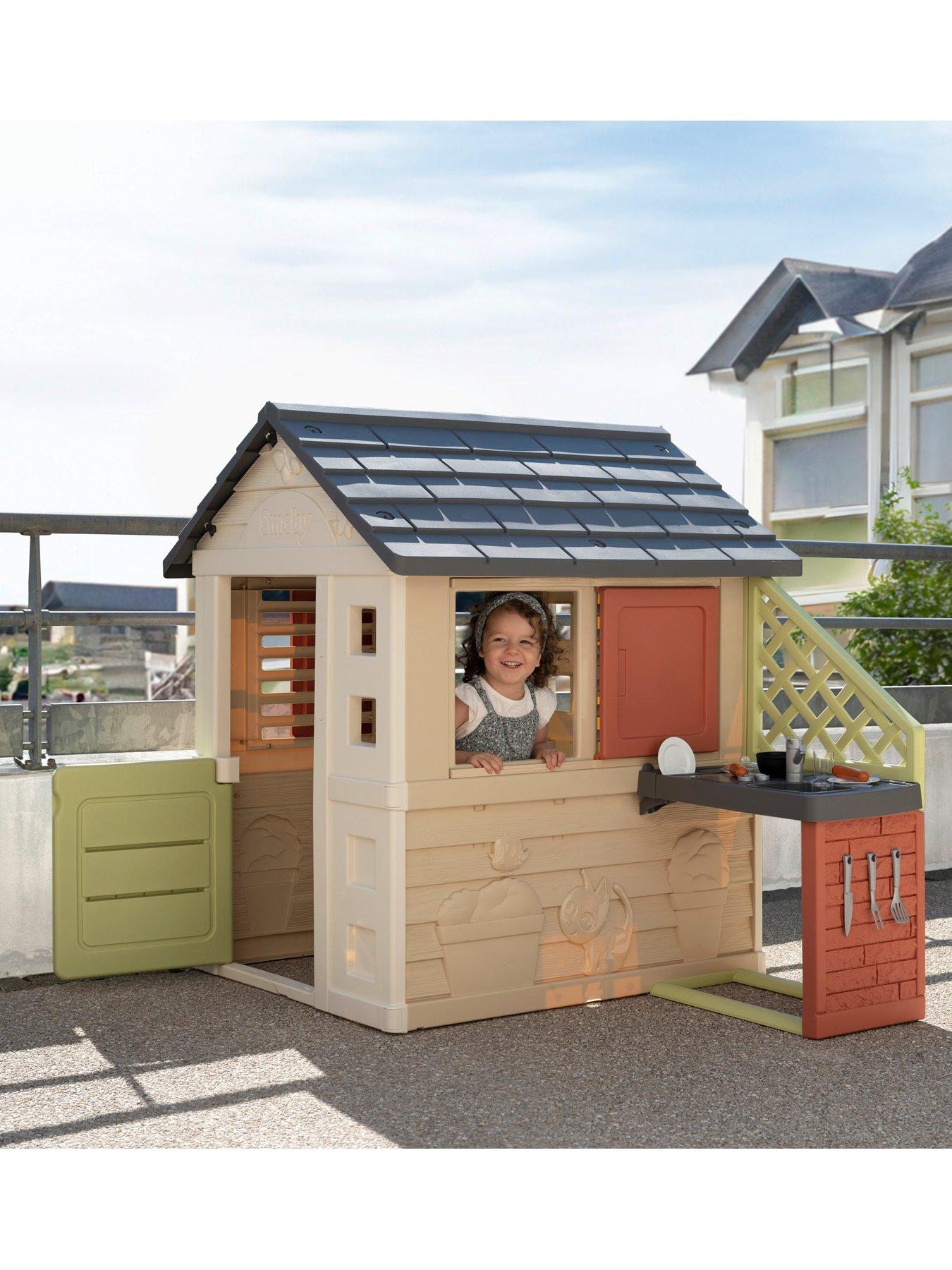 Image 4 of 7 of Smoby Life Nature Playhouse with Kitchen