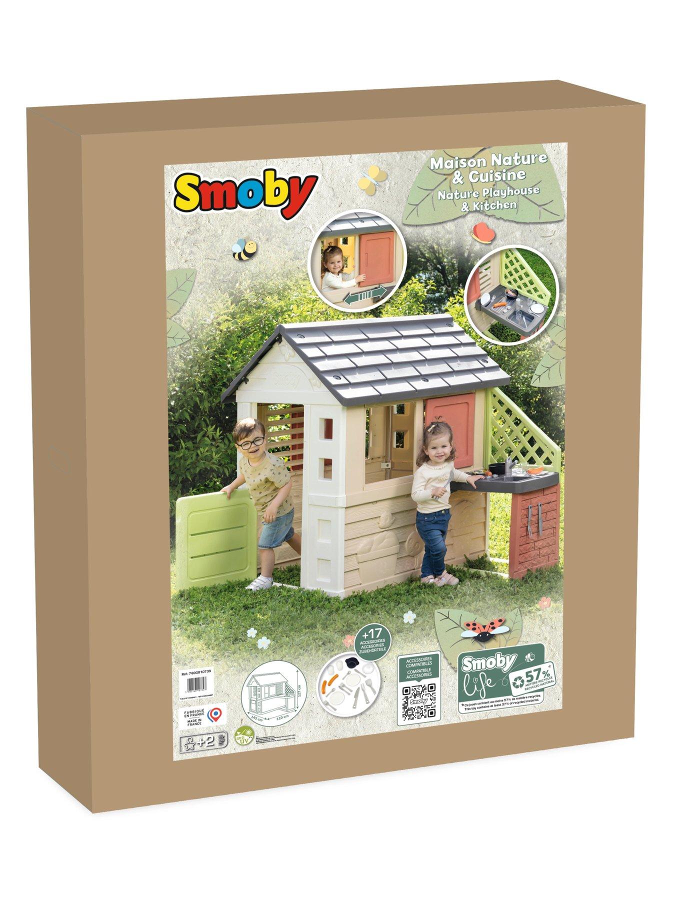 Image 7 of 7 of Smoby Life Nature Playhouse with Kitchen