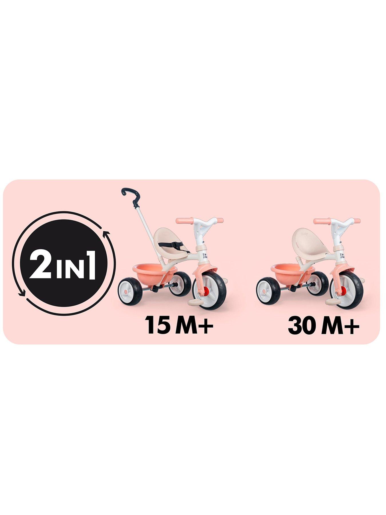 Image 3 of 7 of Smoby Be Move Tricycle Pink - From 15 Months