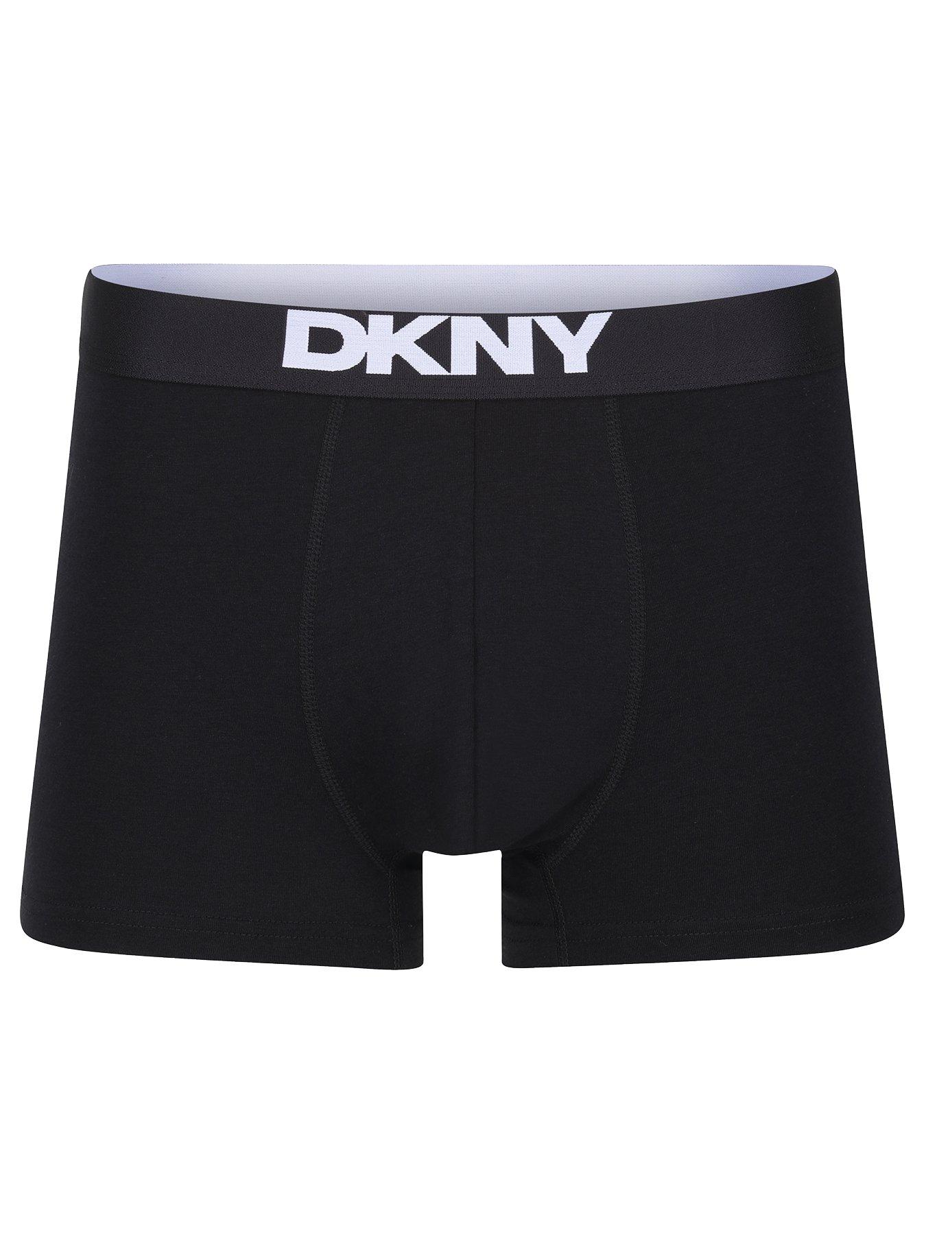  image of dkny-new-york-modal-3-pack-trunks-black