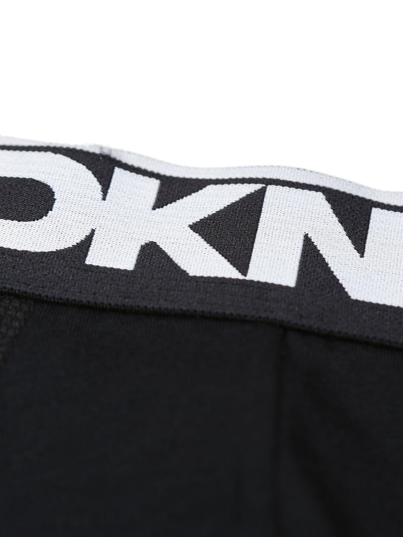  image of dkny-new-york-modal-3-pack-trunks-black