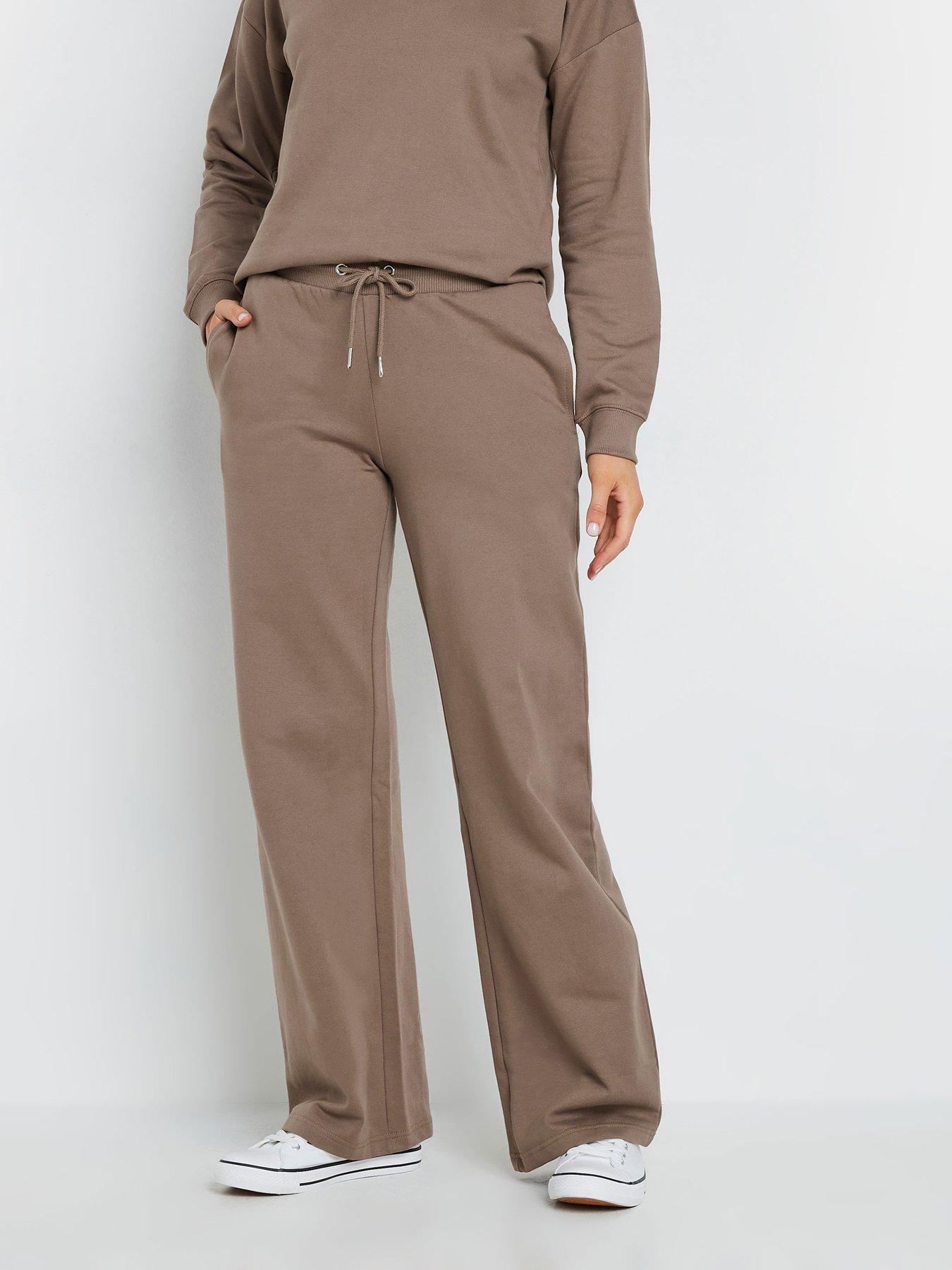 undefined Tall Wide Leg Jogger 34" - Natural
