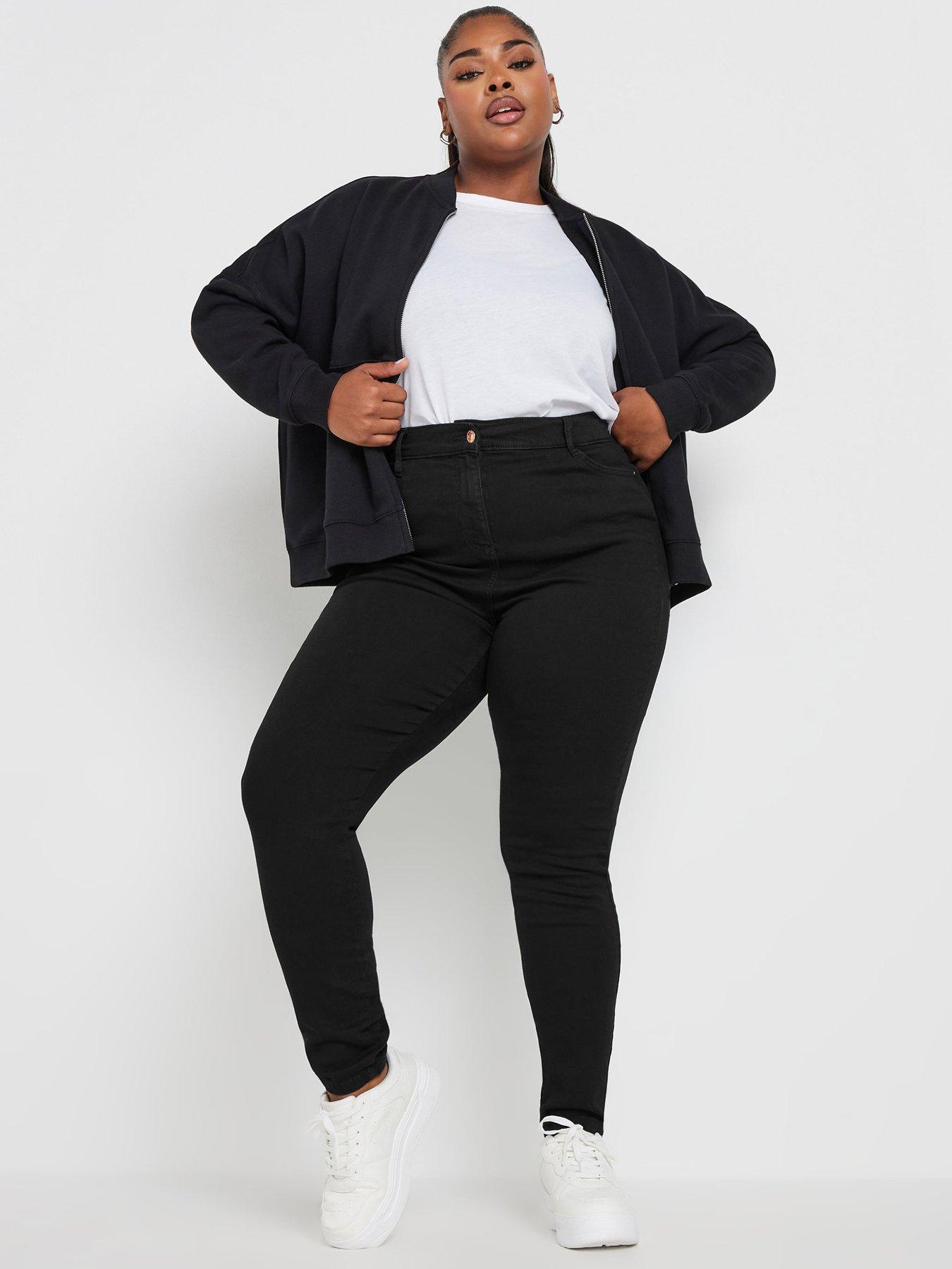 undefined Curve Ava Skinny Jean 32" - Black