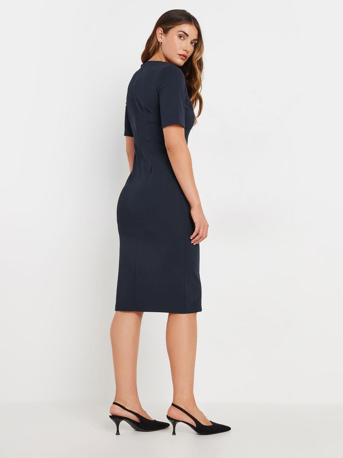 Image 2 of 4 of Long Tall Sally Tailored Dress - Blue