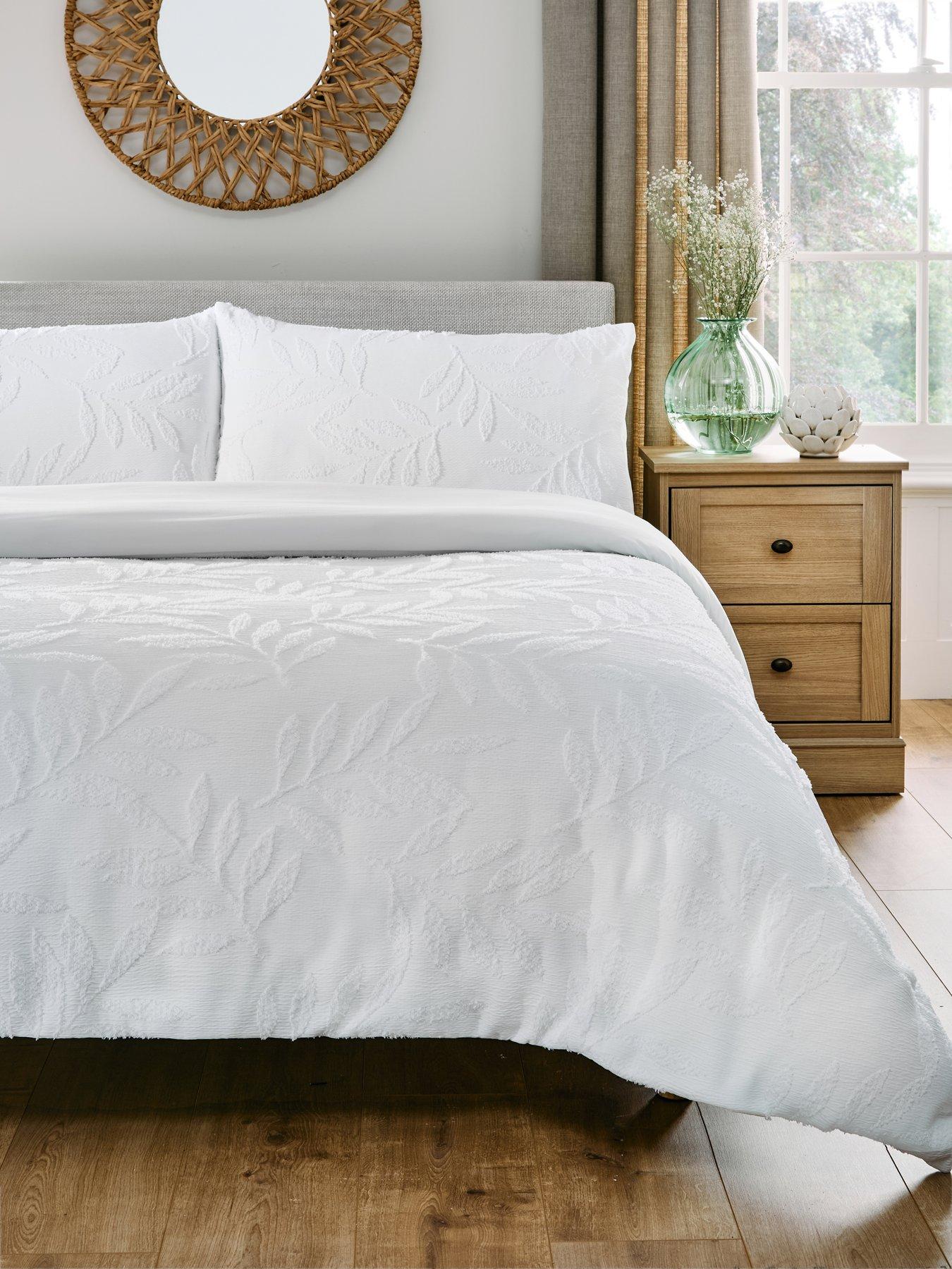very-home-floral-tufted-super-soft-duvet-cover-set