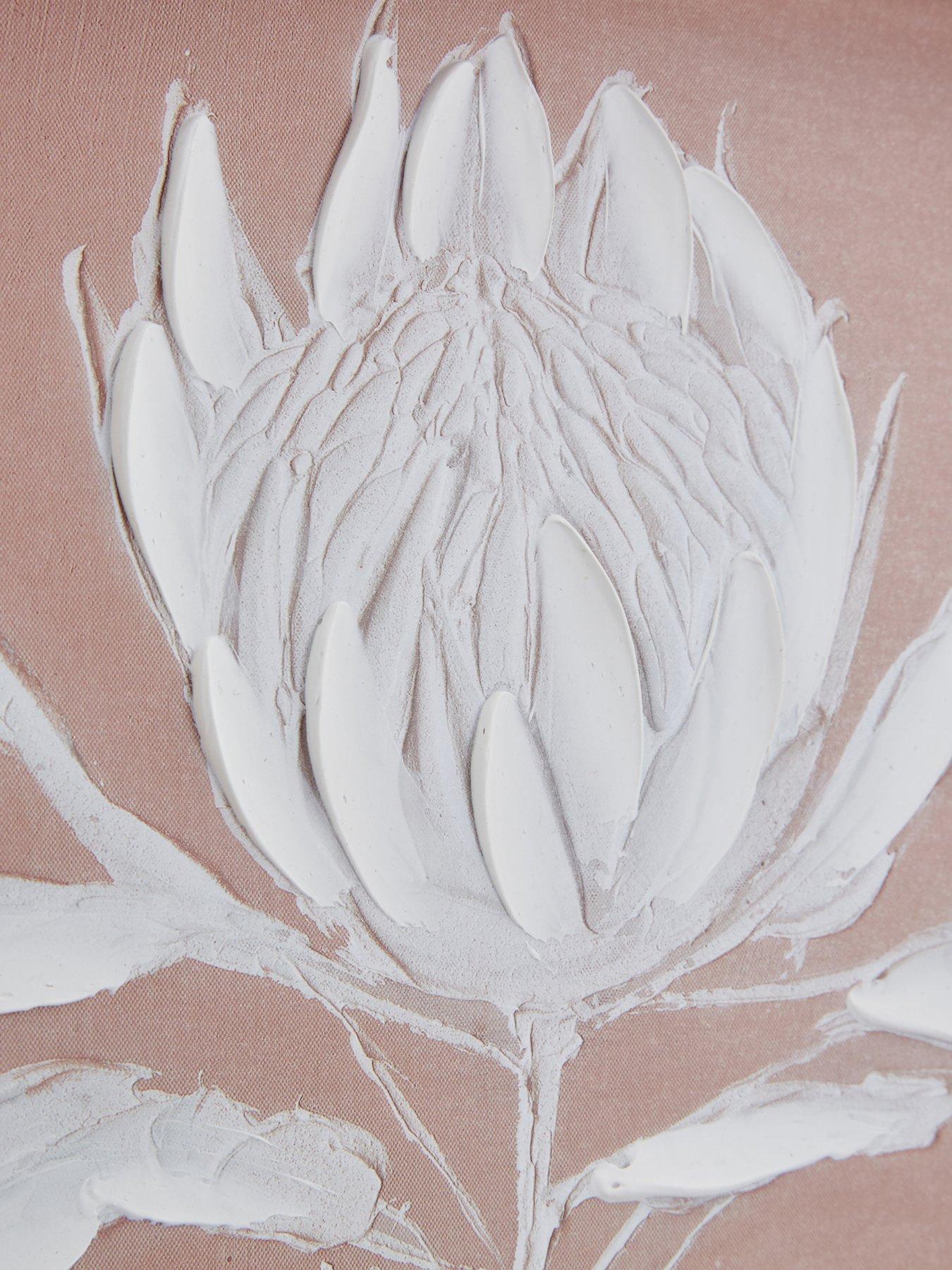  image of very-home-floral-set-of-3-capped-canvases