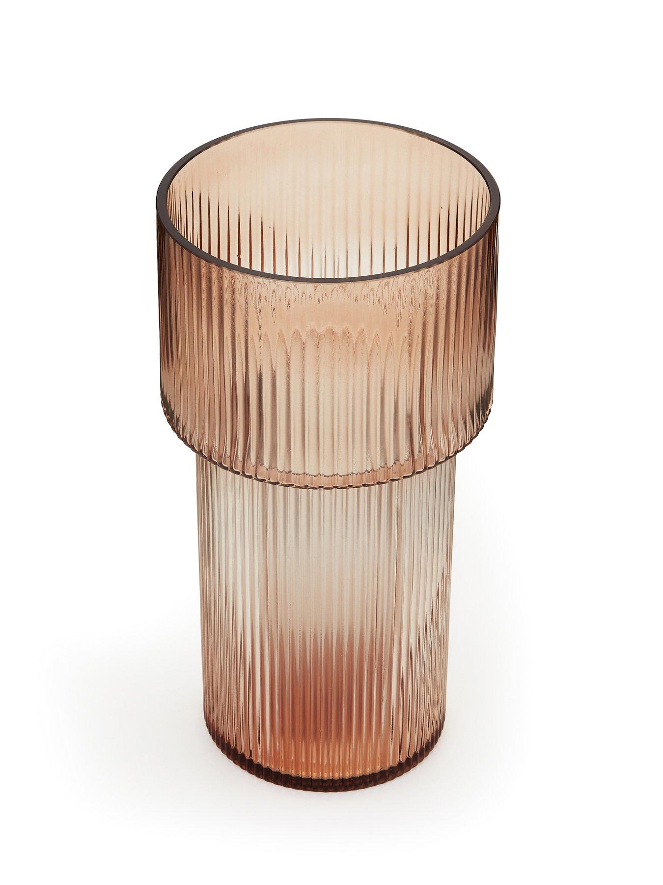  image of very-home-light-smoked-ribbed-vase