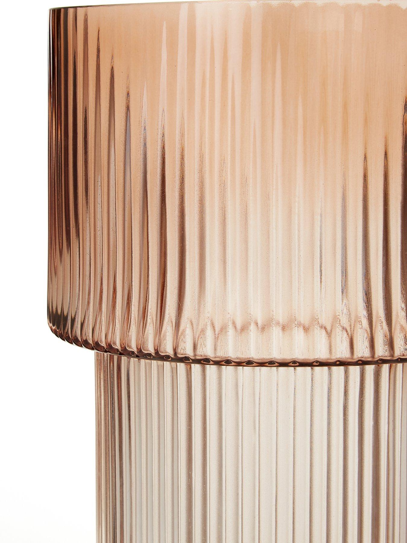  image of very-home-light-smoked-ribbed-vase