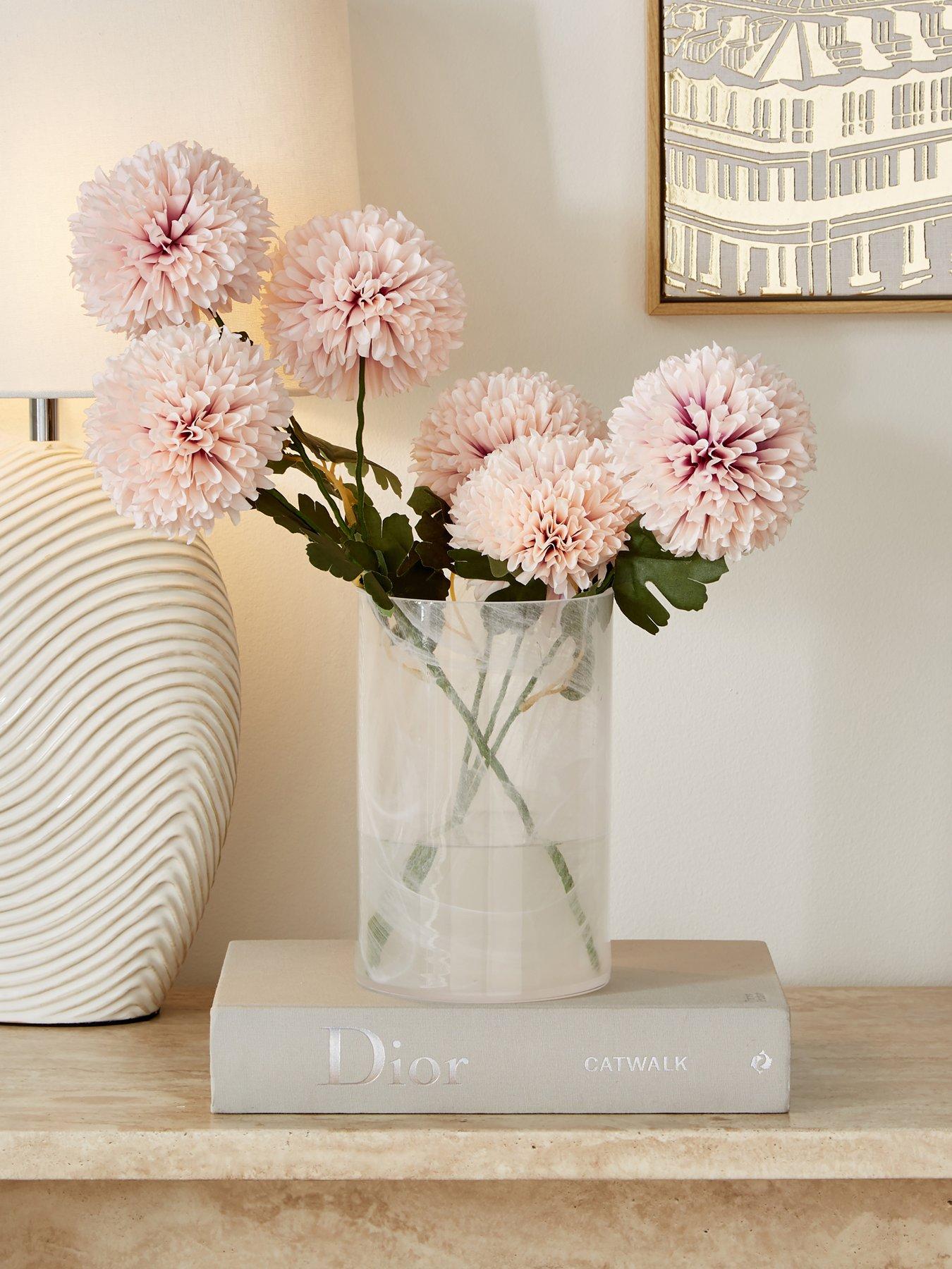 The Very Collection White Smoke Vase 20cm