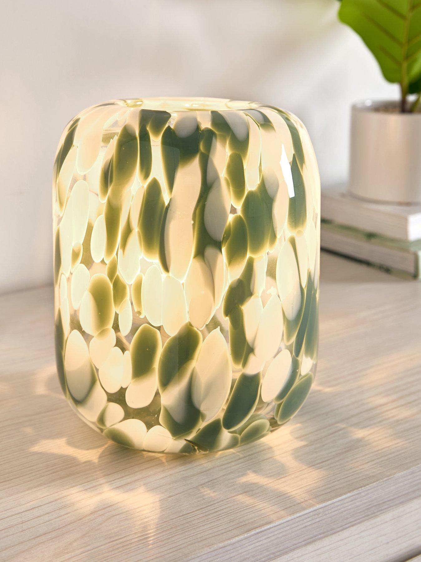 The Very Collection Confetti Glass Table Lamp
