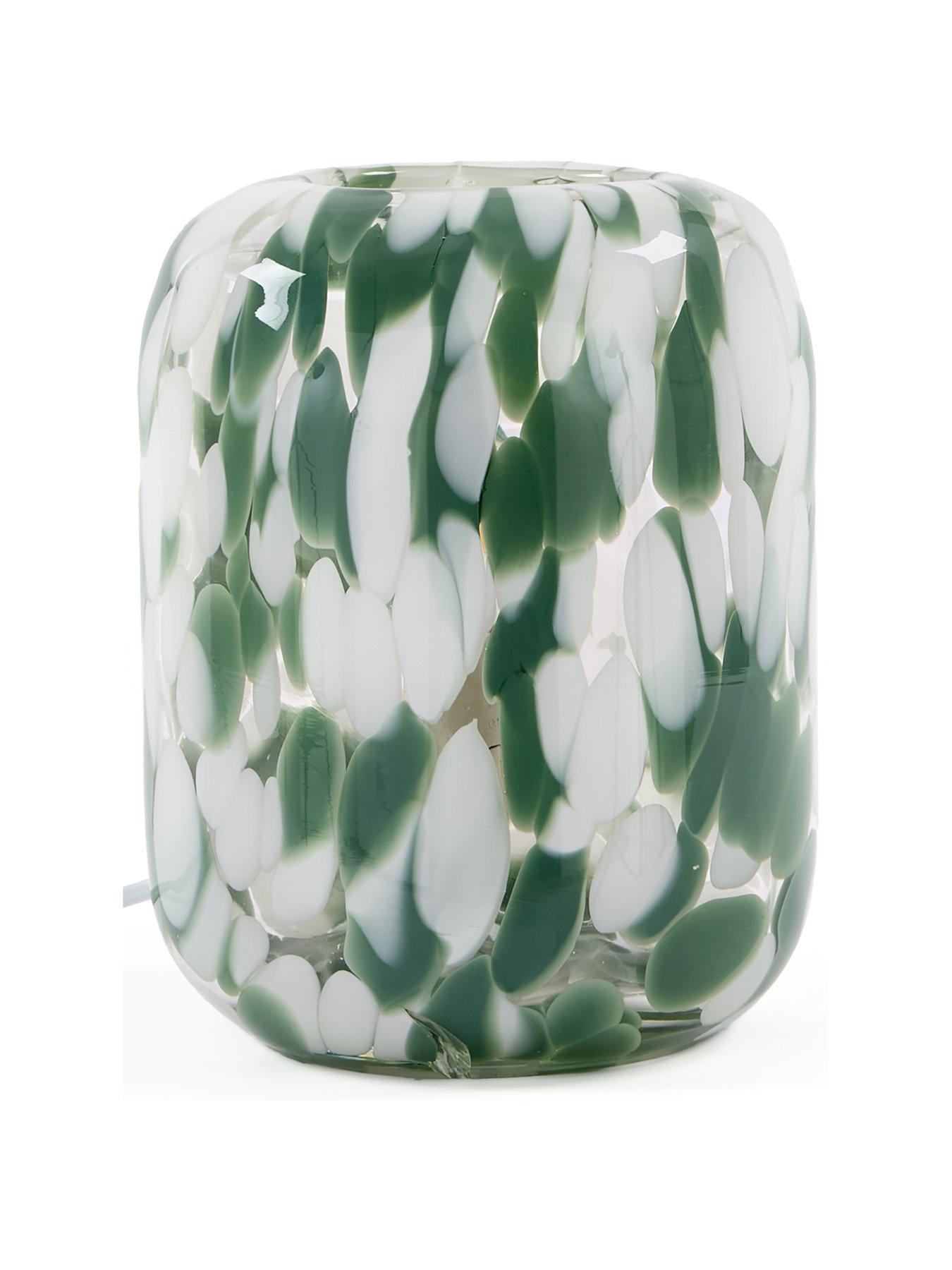 stillFront image of the-very-collection-confetti-glass-table-lamp
