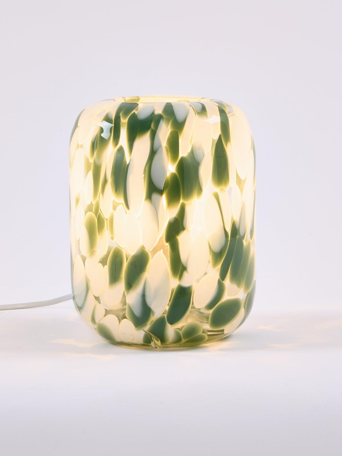  image of the-very-collection-confetti-glass-table-lamp