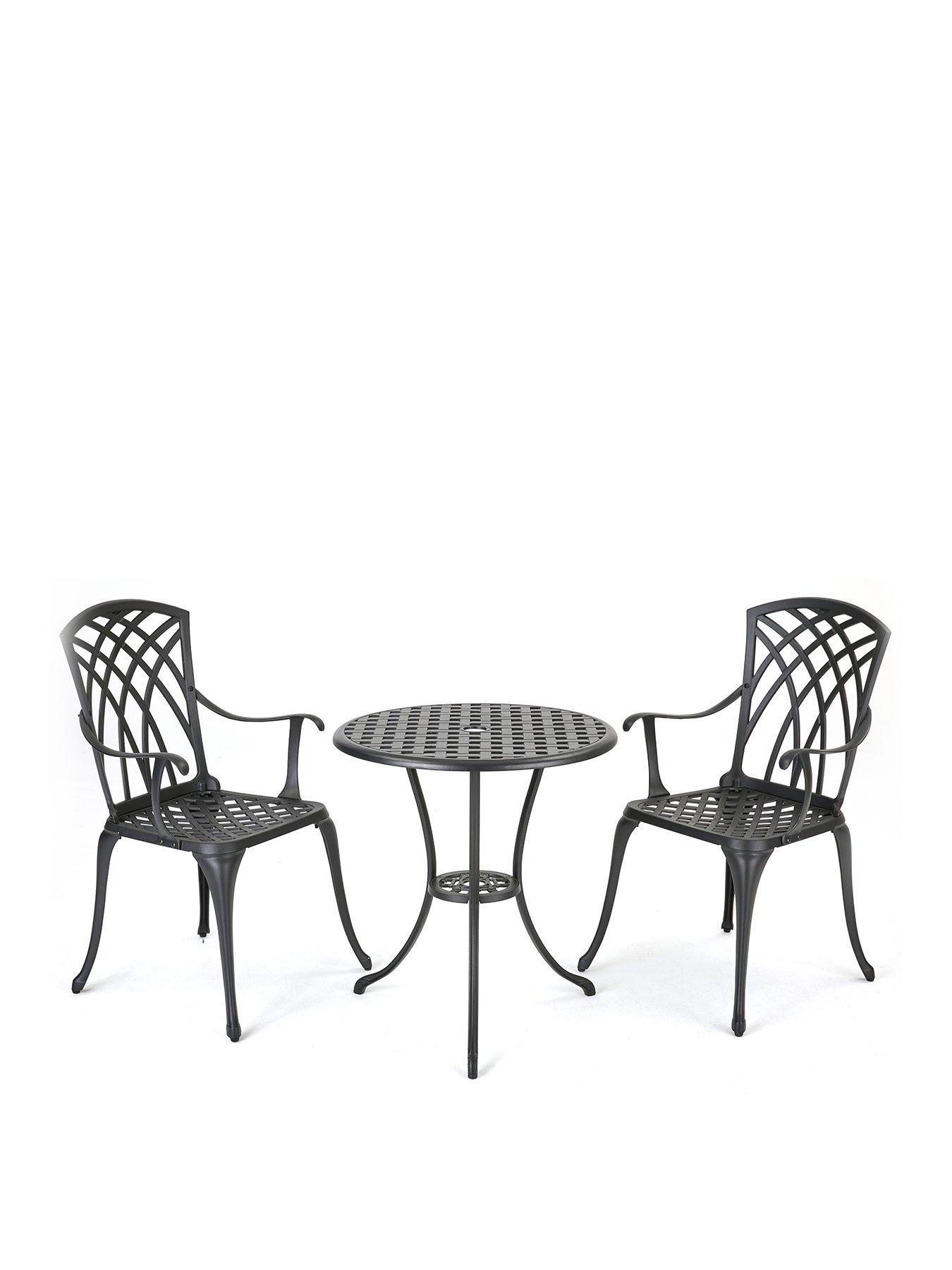Image 2 of 6 of The Very Collection Cast Aluminium Bistro Set