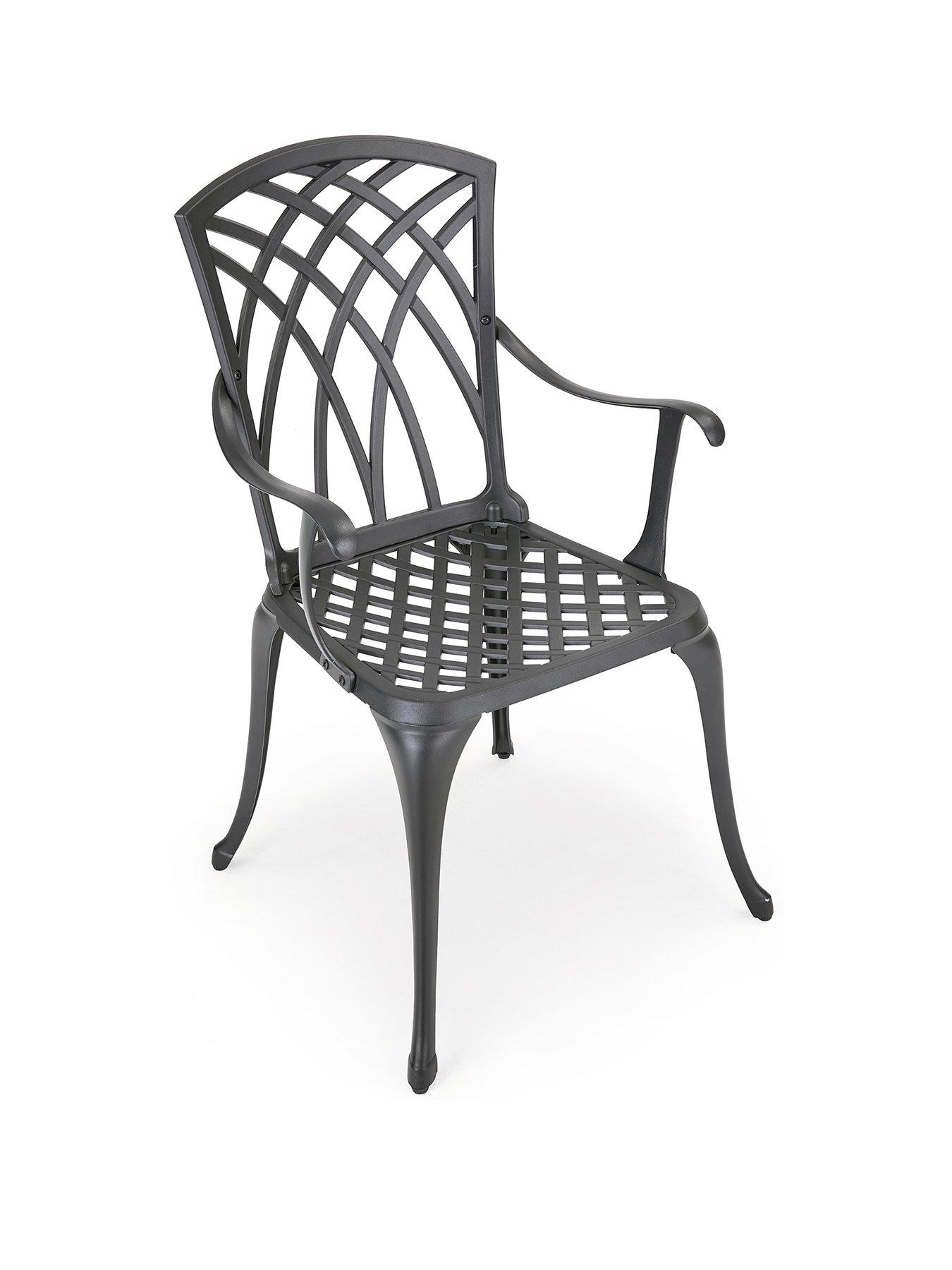Image 3 of 6 of The Very Collection Cast Aluminium Bistro Set