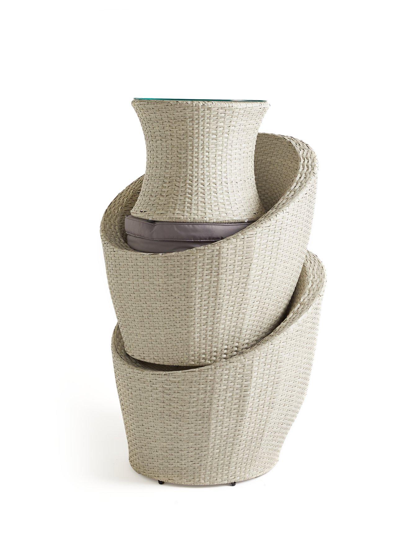  image of very-home-athens-3-piece-egg-bistro-set