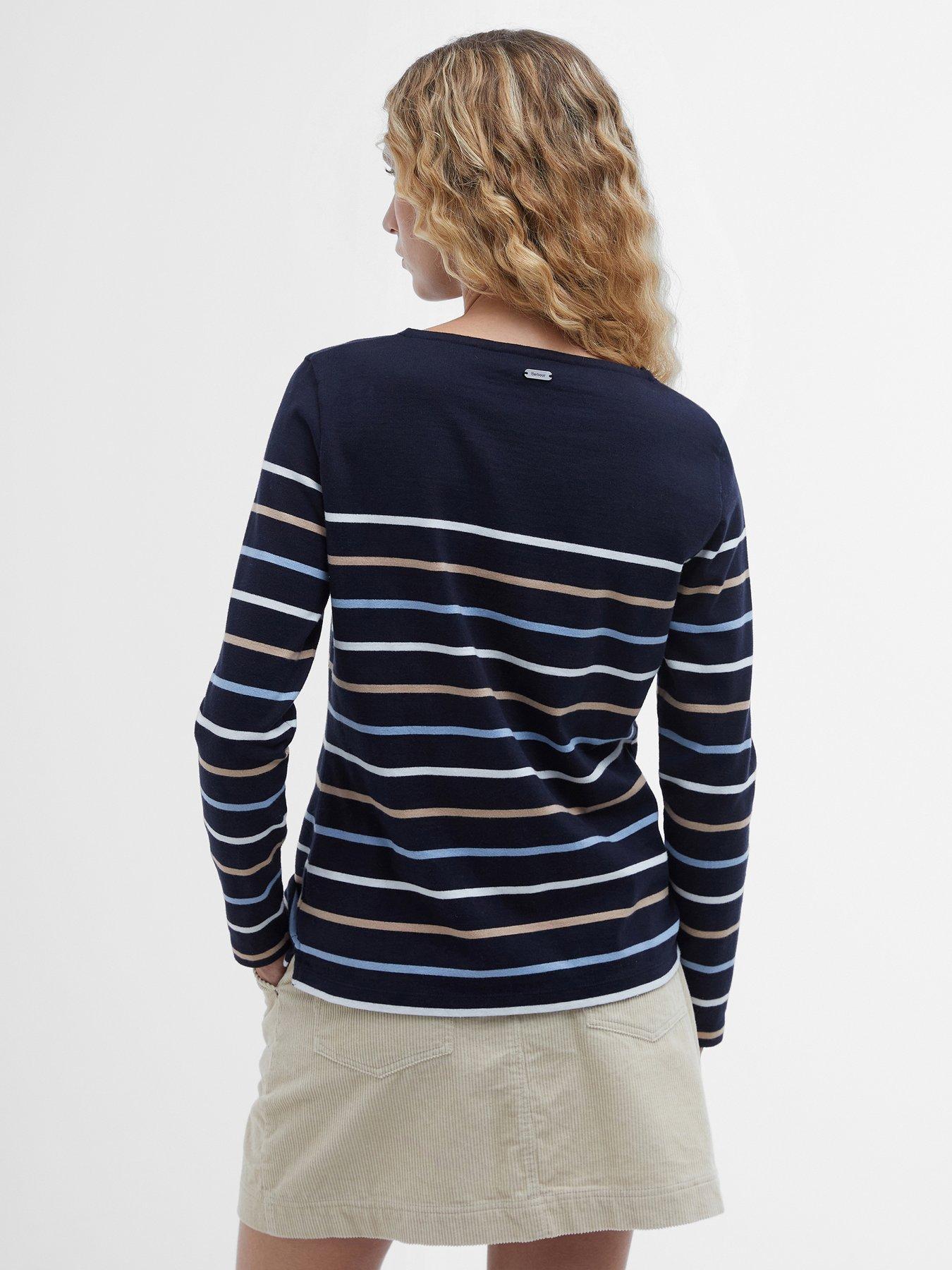  image of barbour-hawkins-top-navy