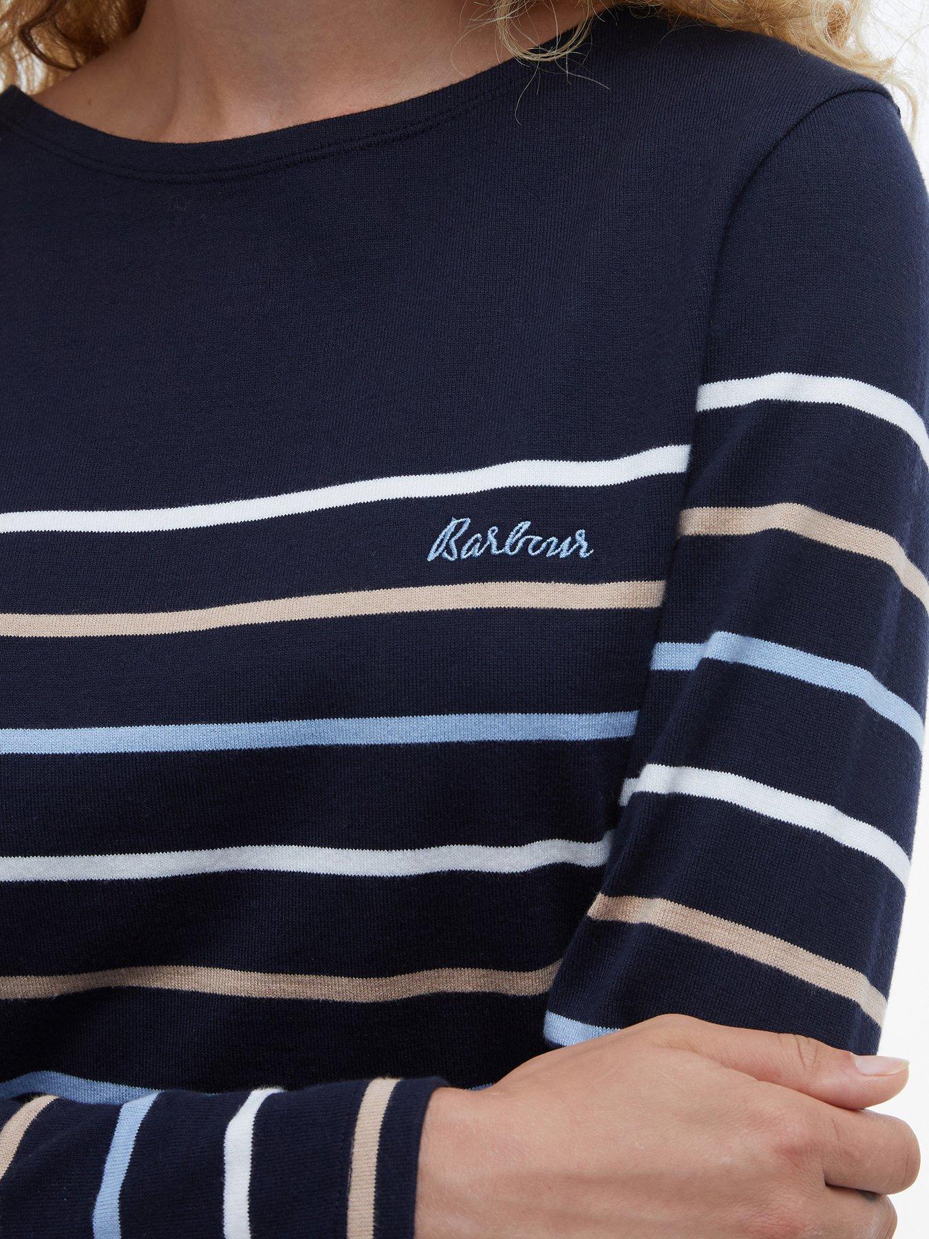  image of barbour-hawkins-top-navy