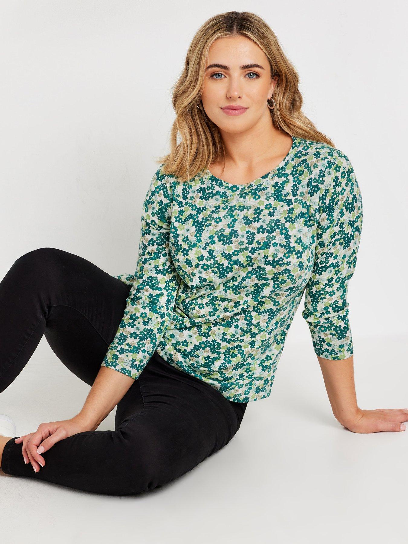  image of mco-34-sleeve-crew-neck-t-shirt-green