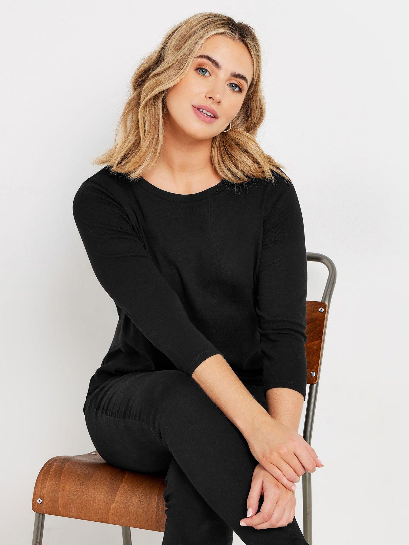 undefined Crew Neck T-shirt - Black