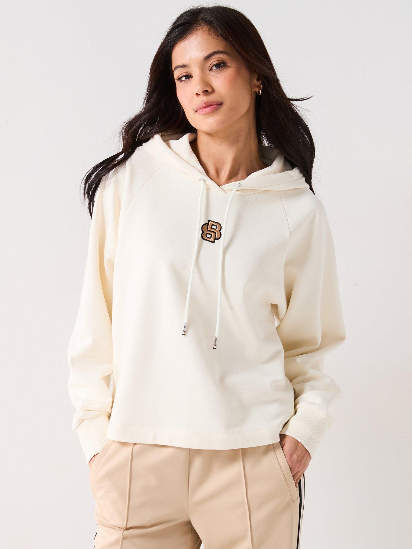 undefined Emaes 2 Logo Hoodie - White